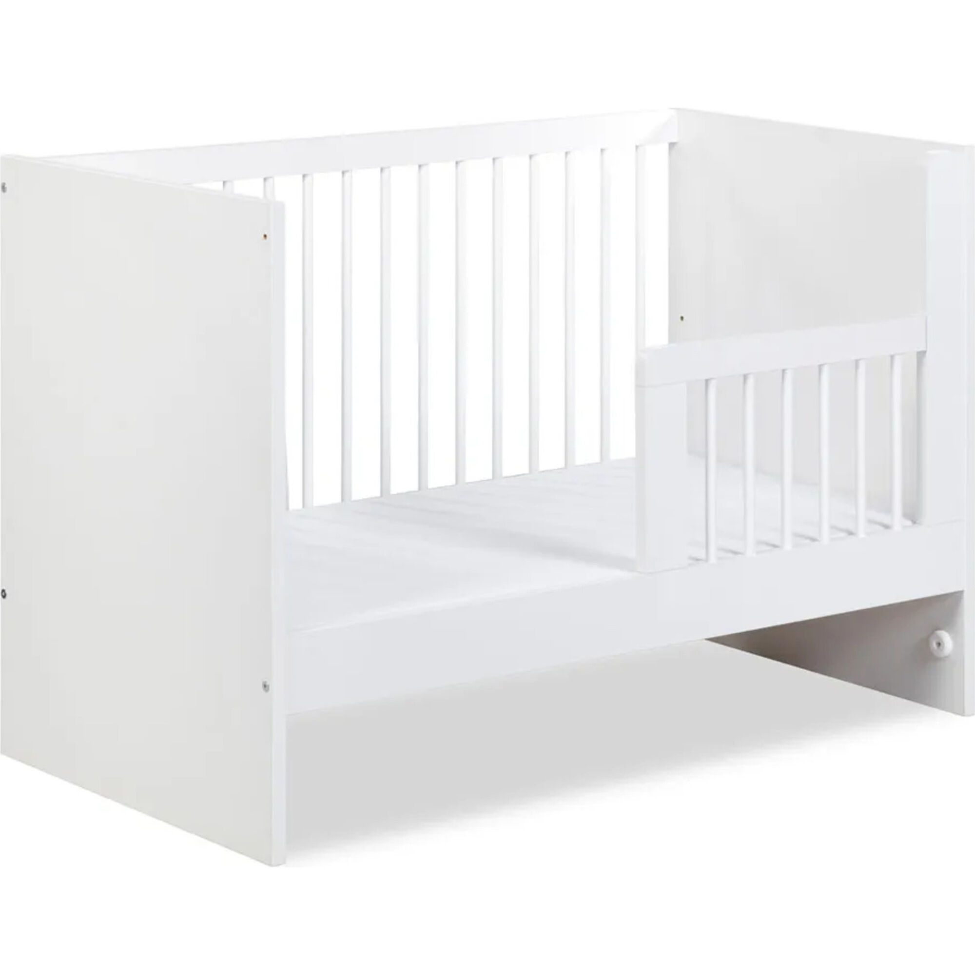 Cama de Grades 120x60cm Madeira Branca Dalia Twinko