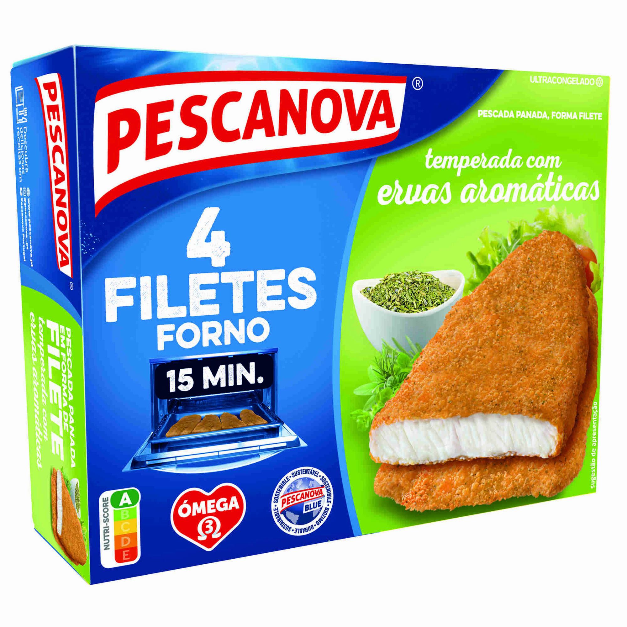Filetes de Pescada com Ervas Aromáticas