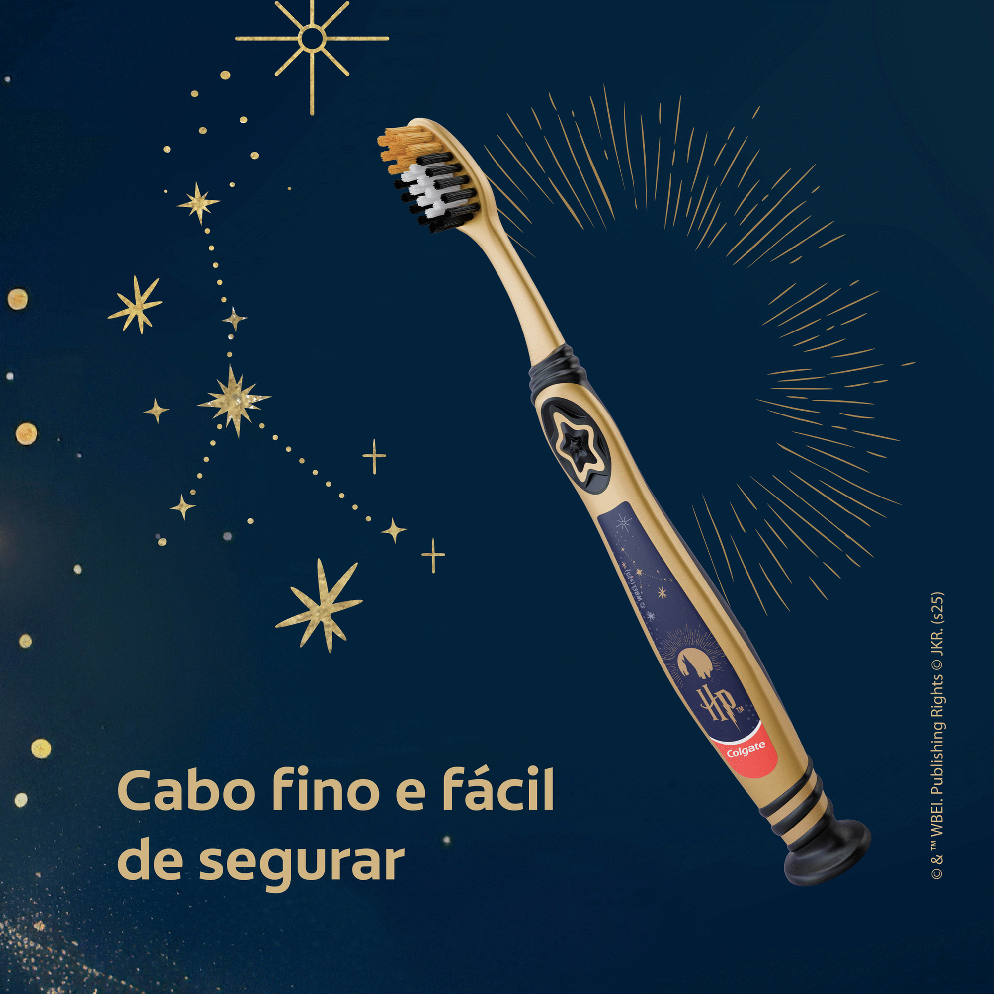 Escova de Dentes Harry Potter  + 6 Anos Colgate