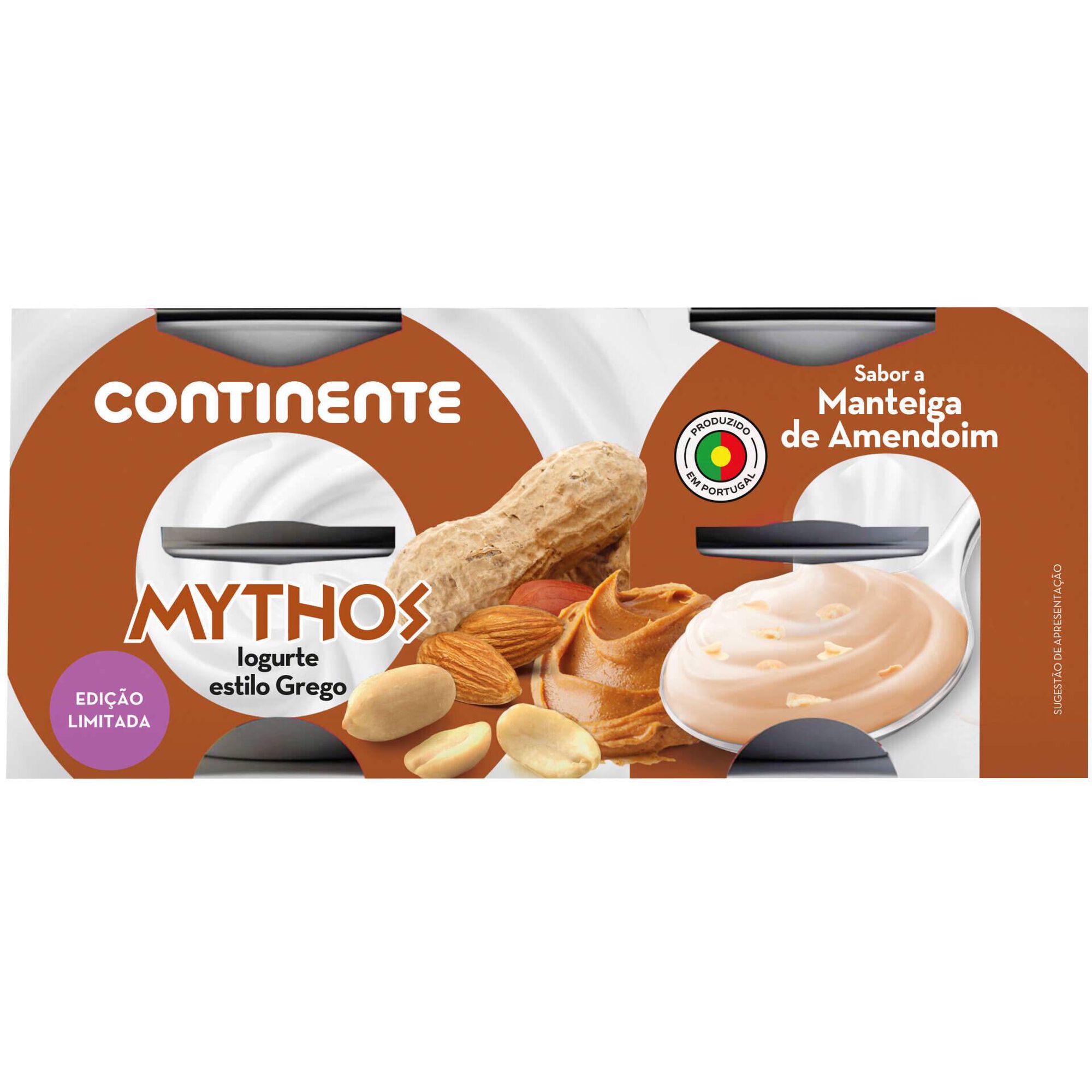 Iogurte Grego Mythos Manteiga de Amendoim