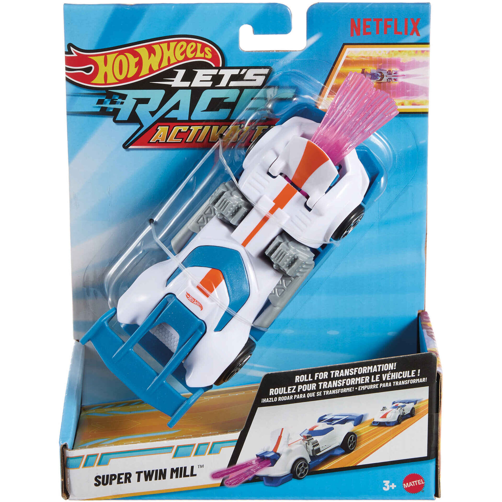 Hot Wheels - Carro de Corrida Let's Race (v&aacute;rios modelos)