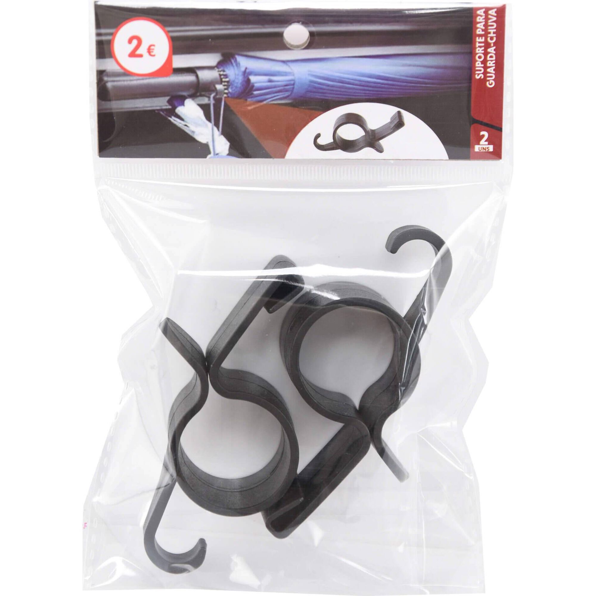 Conjunto de 2 Suportes para Guarda-Chuva Bazar&atilde;o