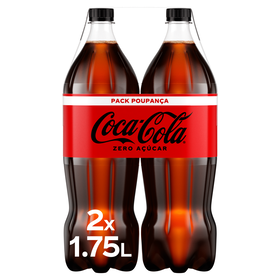 Refrigerante com G&aacute;s Cola Zero
