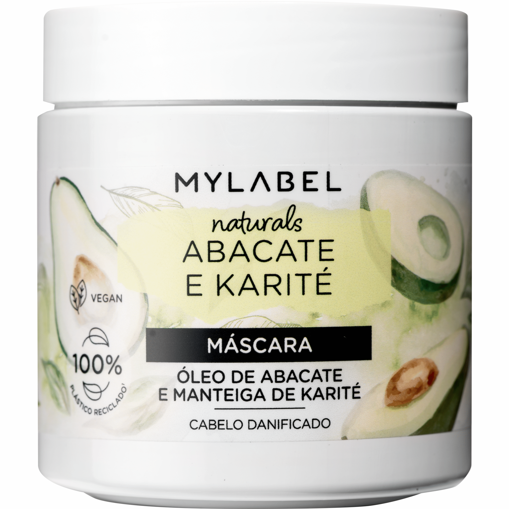 Máscara Cabelo Naturals Abacate e Karité