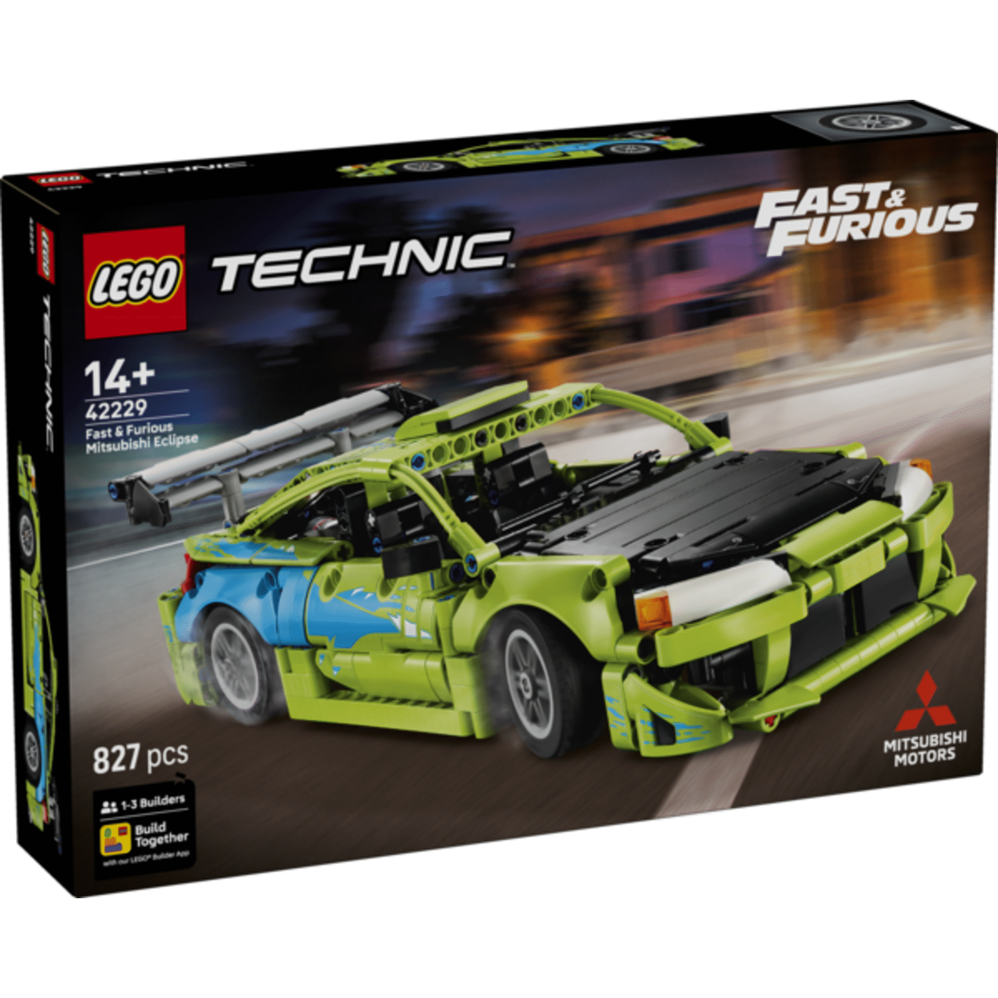LEGO Technic - Fast and Furious Carro Mitsubishi Eclipse - 42229
