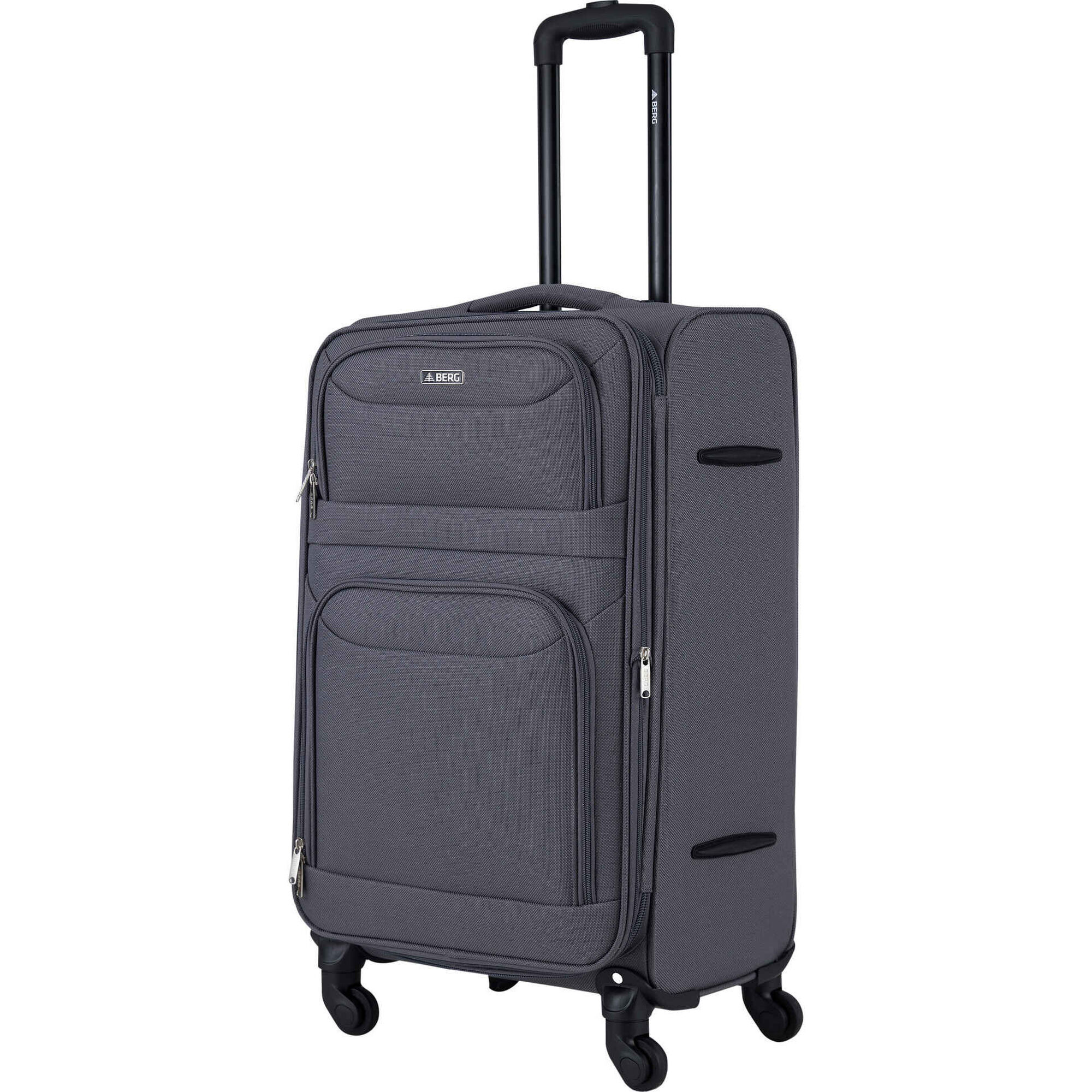 Mala de Viagem M&eacute;dia 4 Rodas Cinza Move Berg