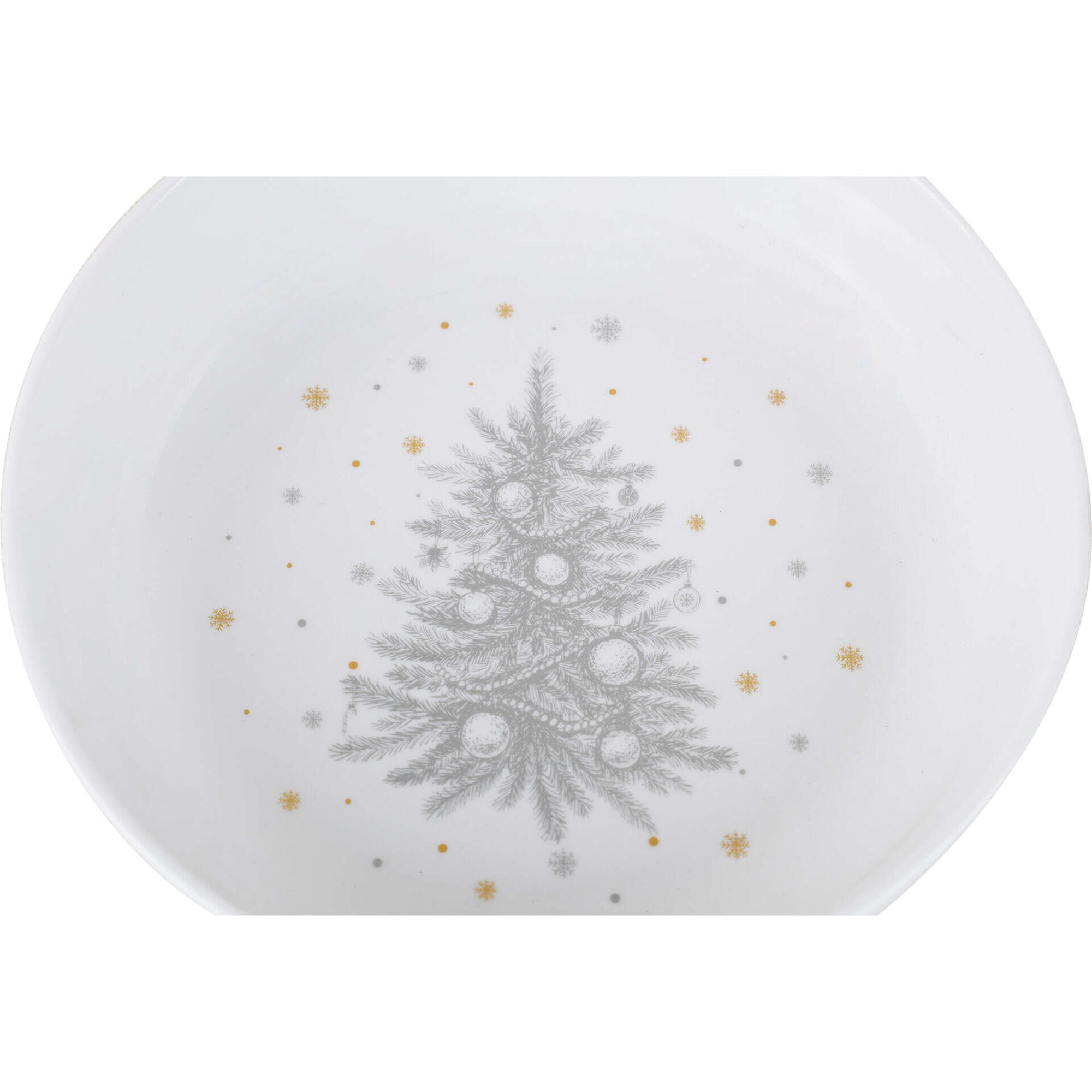 Taça Árvore Cinza e Dourado