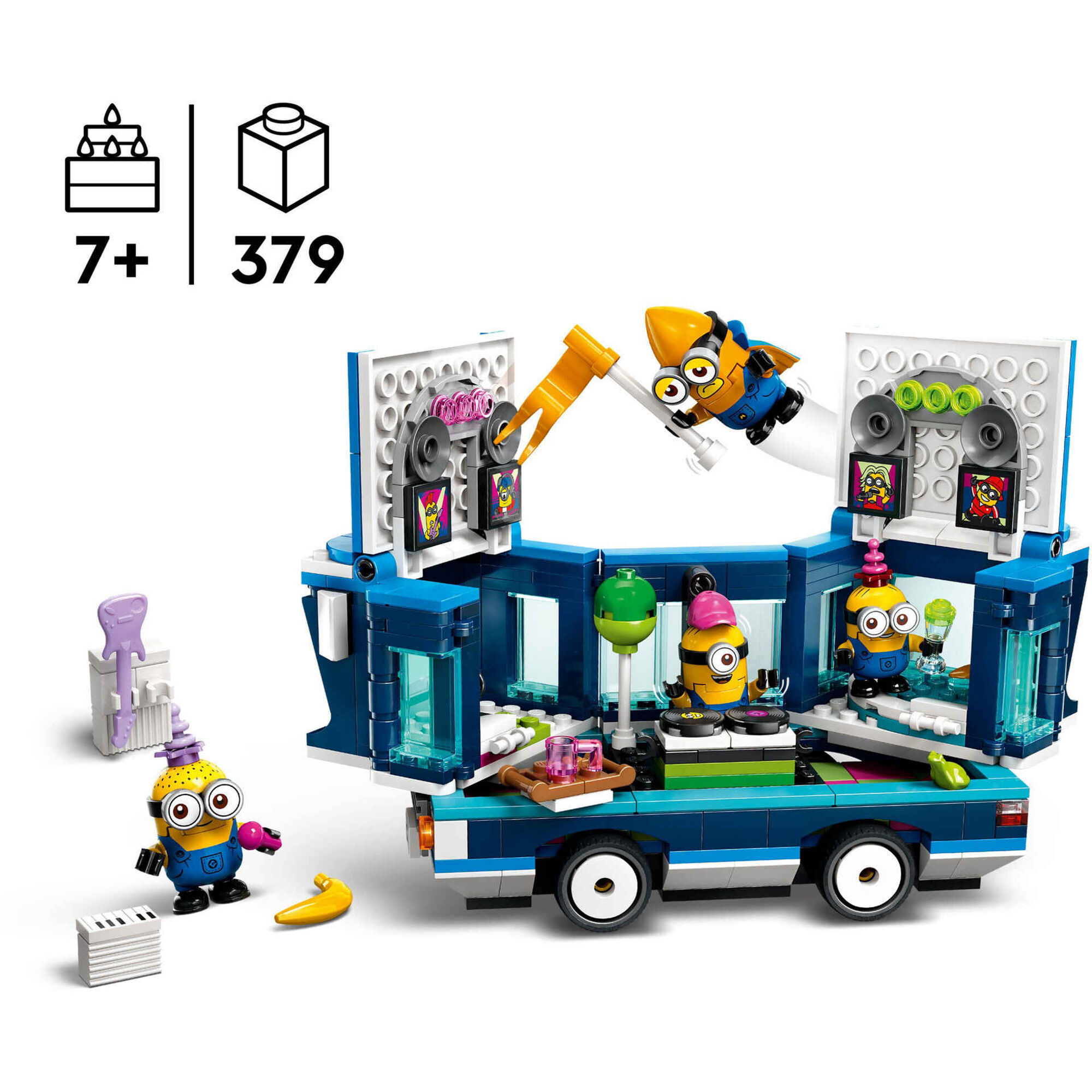 Autocarro de Festa com Música dos Minions - 75581