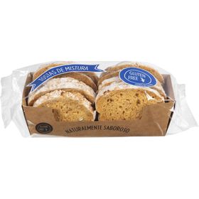 Tostas de Mistura sem Gl&uacute;ten Museu do P&atilde;o