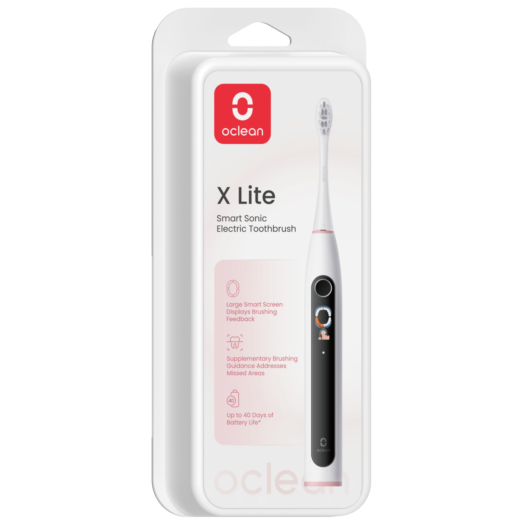 Escova de Dentes Elétrica X Lite Cinza