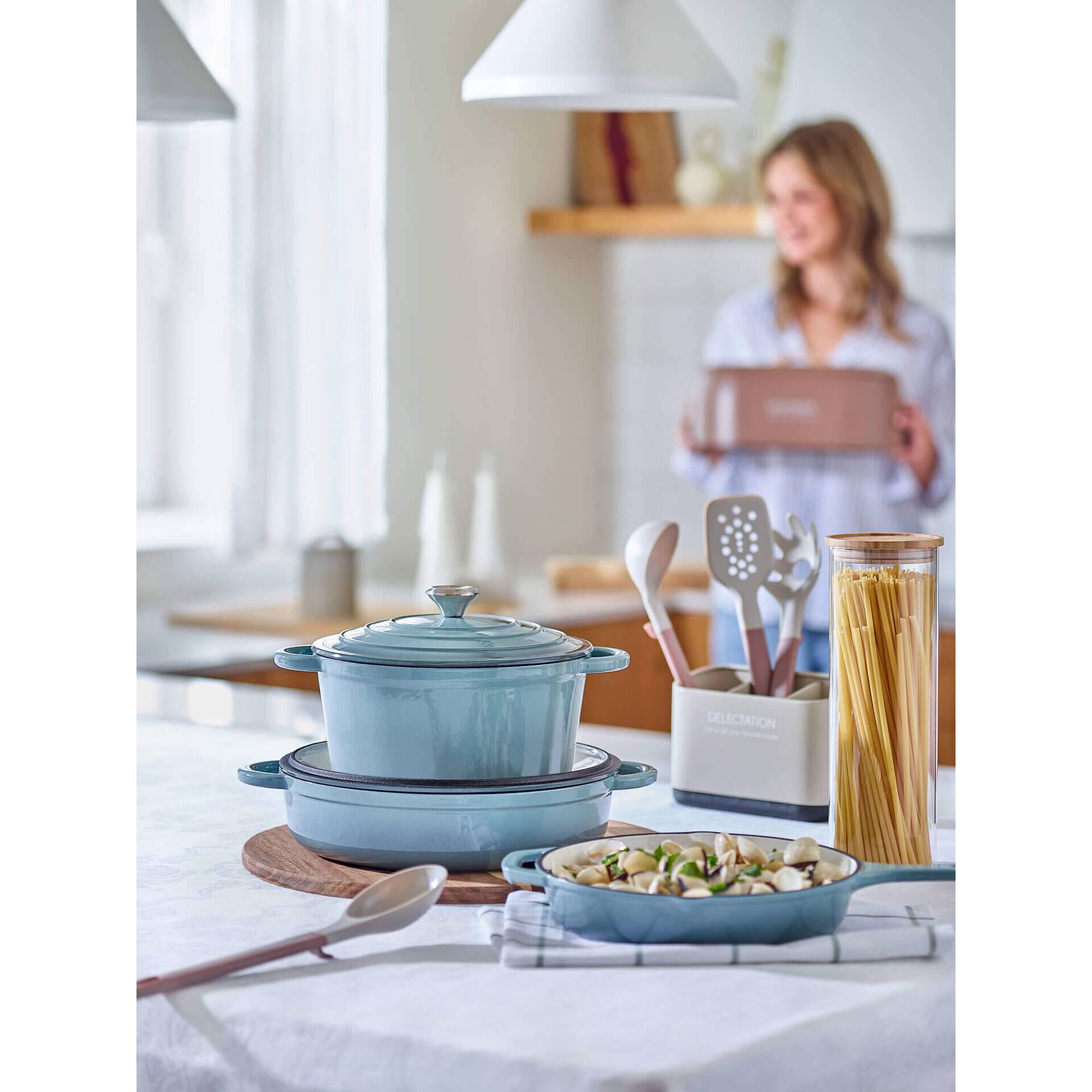 Conjunto 4 Utens&iacute;lios Flora Kasa