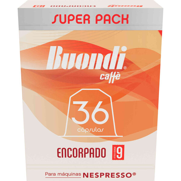 Café Cápsulas Nespresso Encorpado Buondi