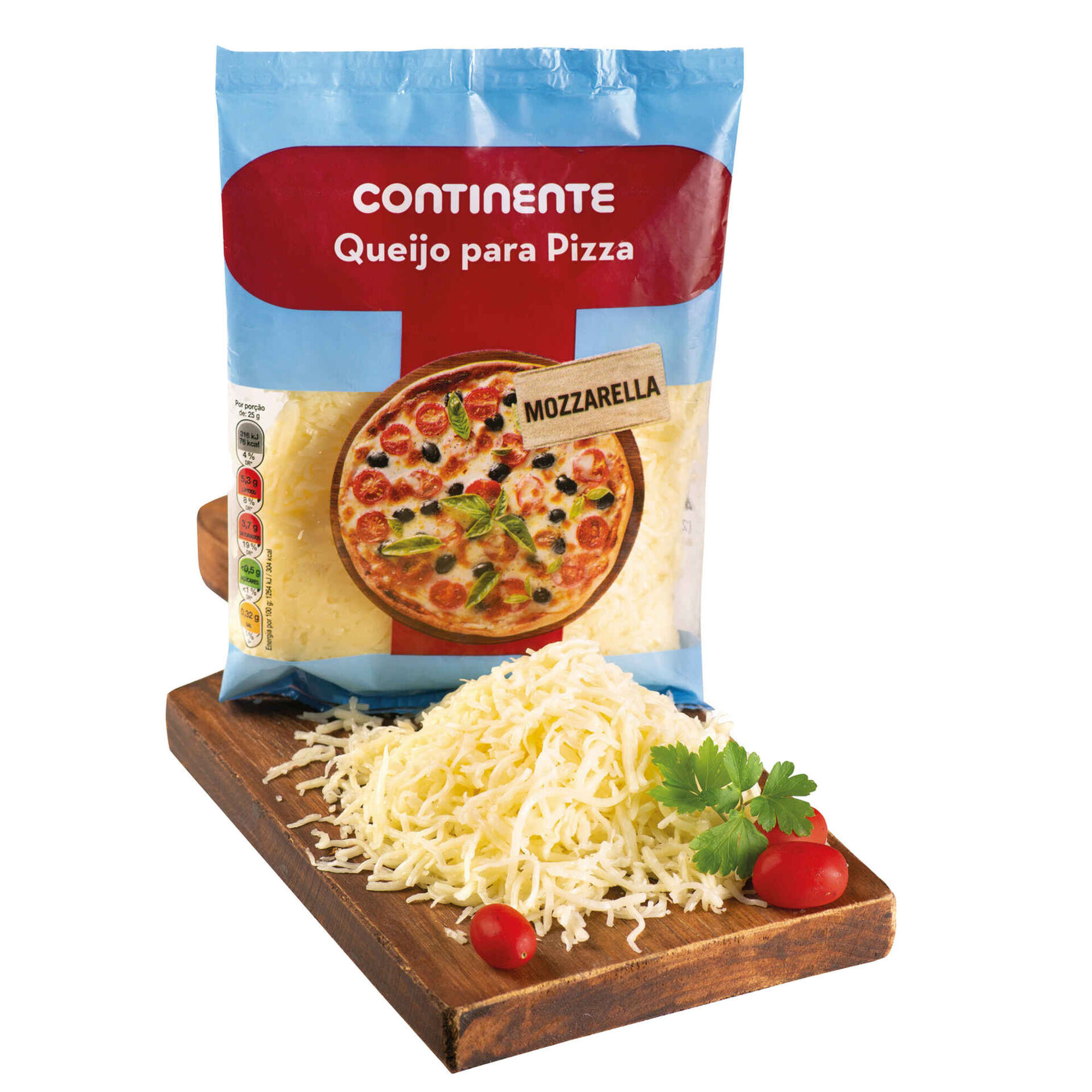 Queijo Mozzarella Ralado para Pizza Continente
