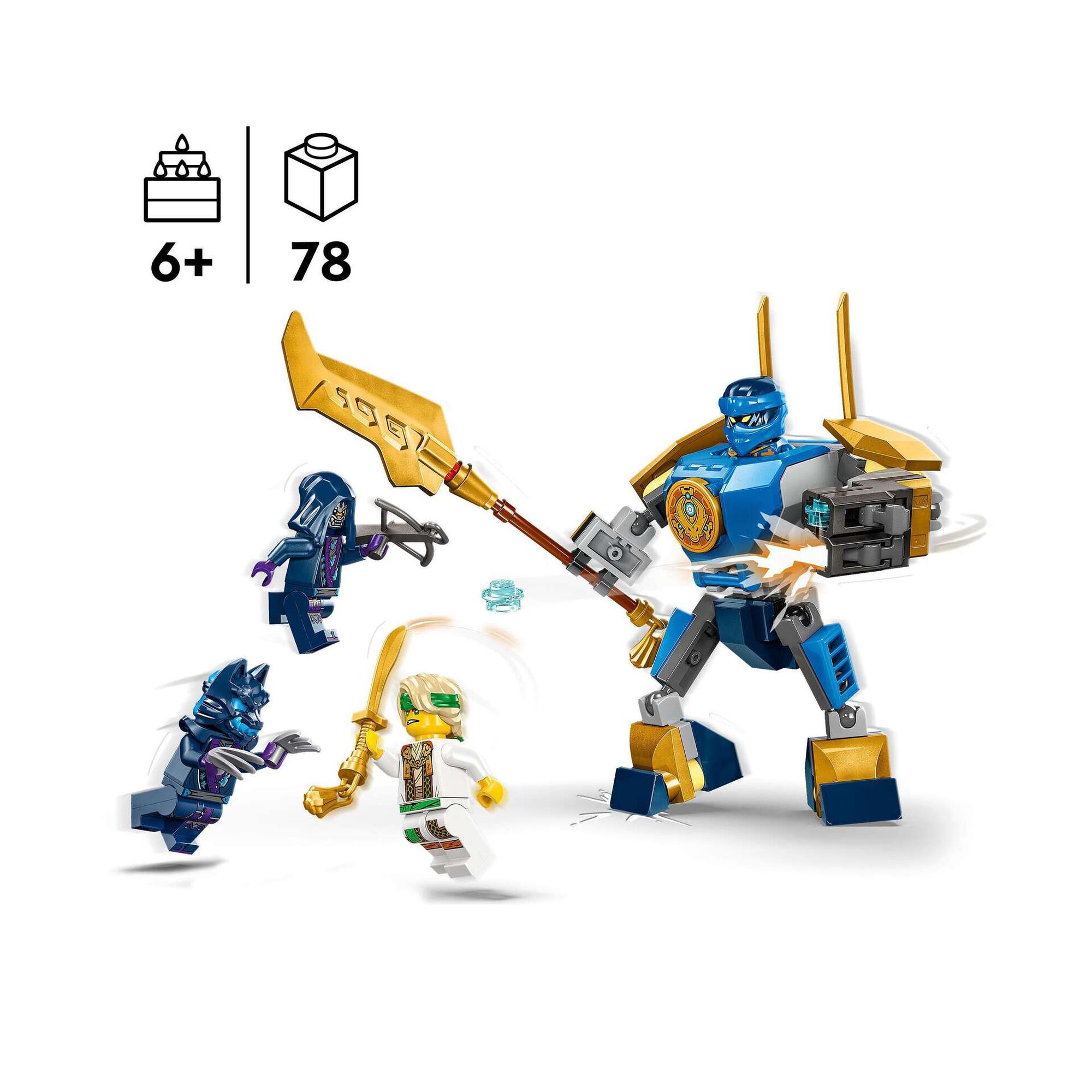 Pack de Combate Robô do Jay - 71805