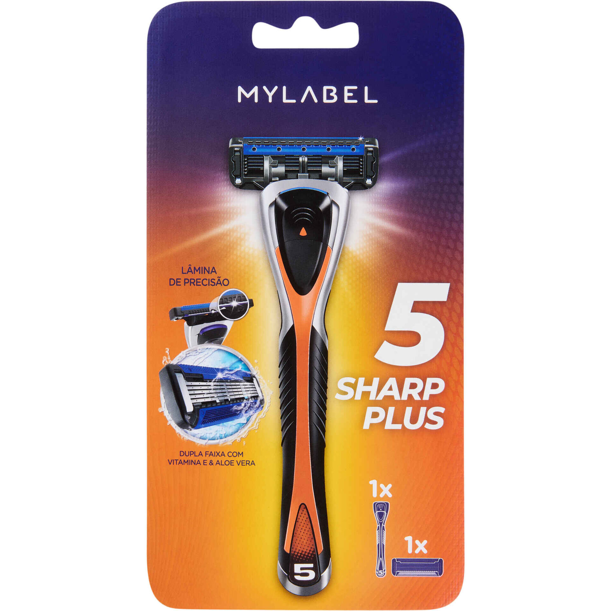 M&aacute;quina de Barbear 5 Sharp Plus MYLABEL