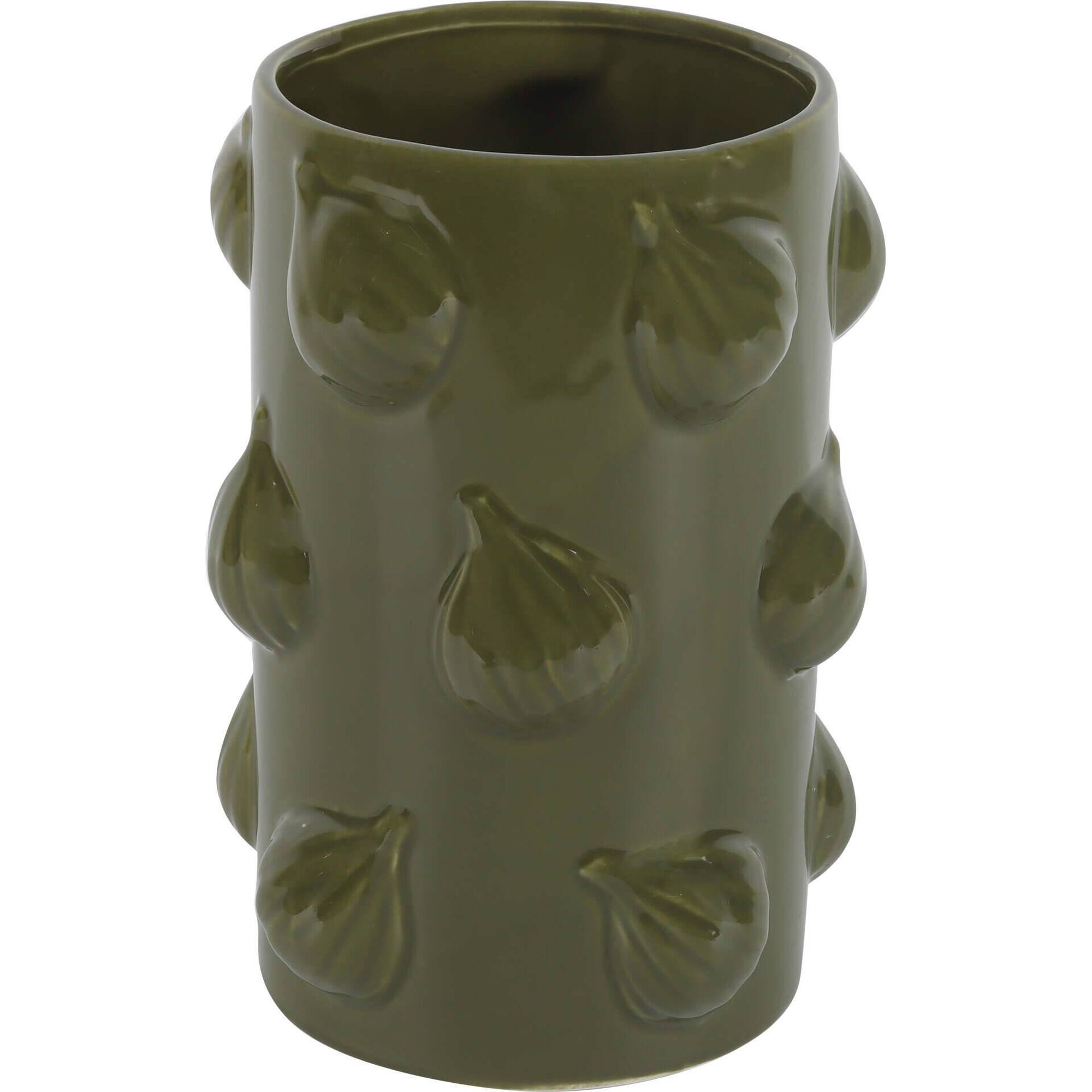 Jarra Alta Verde Figos Kasa