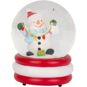 Globo Boneco de Neve Riscas 12,5cm com Som