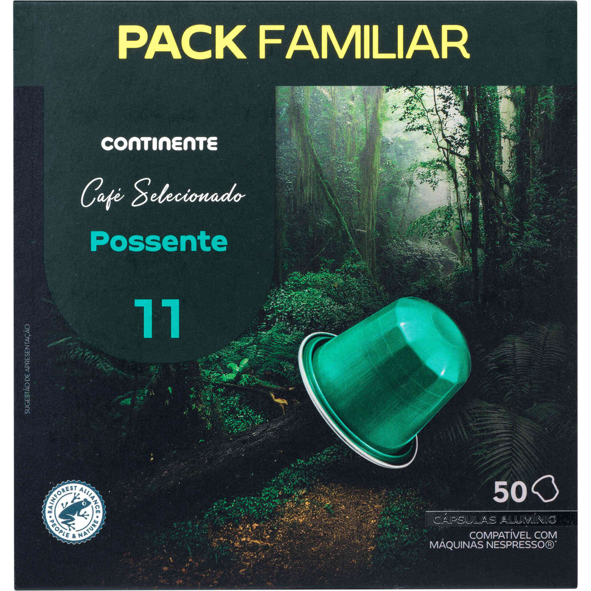 C&aacute;psulas de Caf&eacute; Possente Int 11 Continente