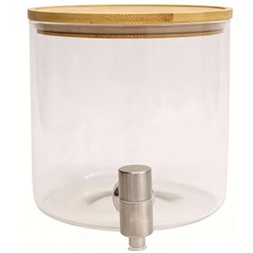 Dispensador de Bebidas 4L com Tampa Bambu Kasa