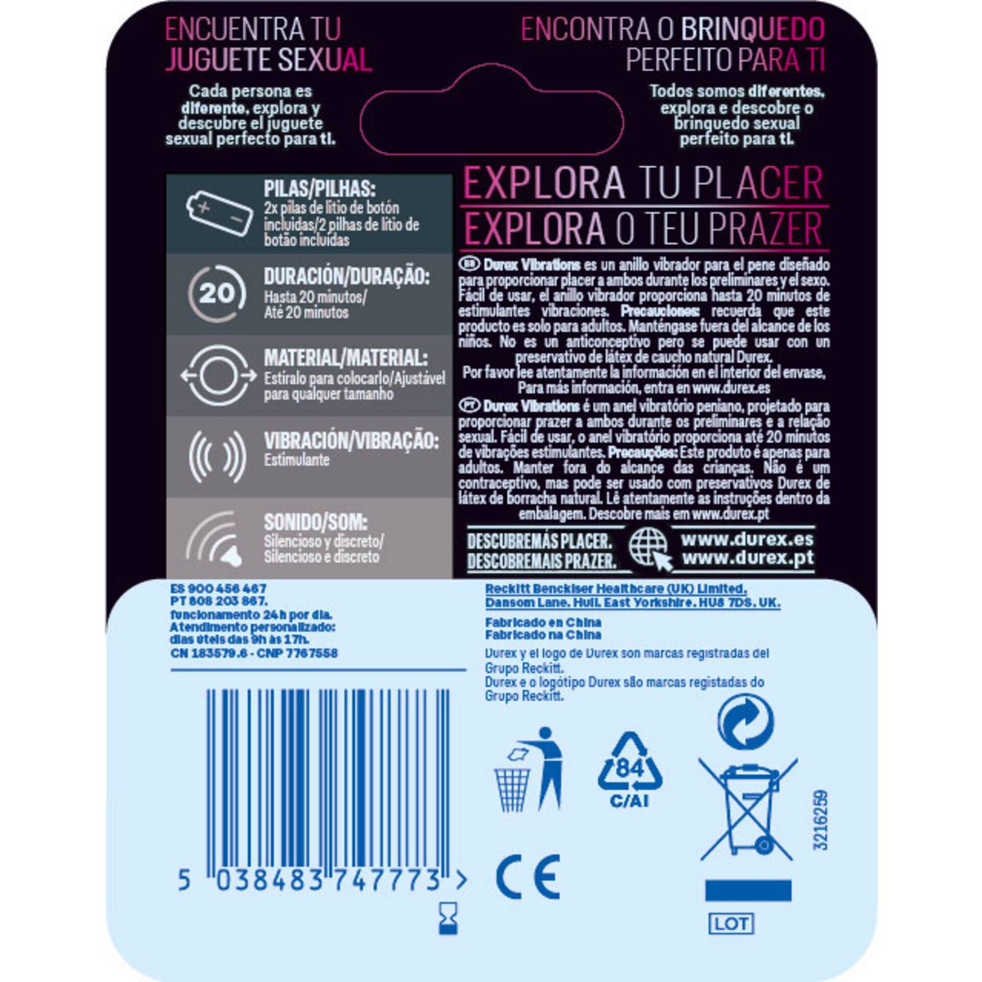 Anel Vibratório Intense Orgasmic Vibrations