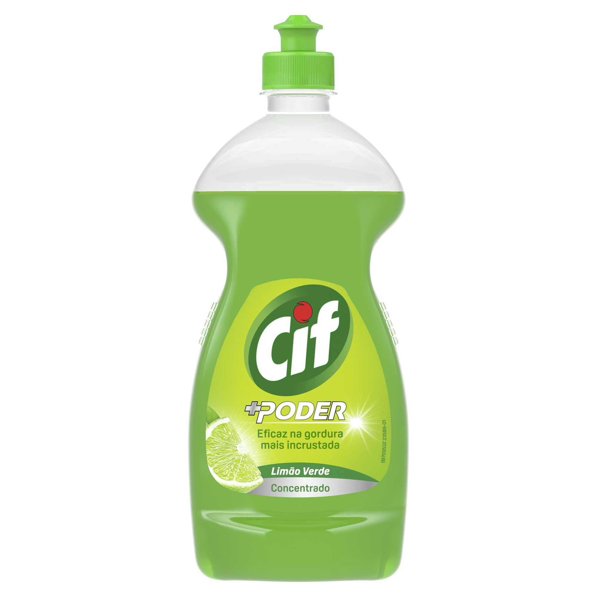 Detergente Manual Loiça +Poder Limão Verde