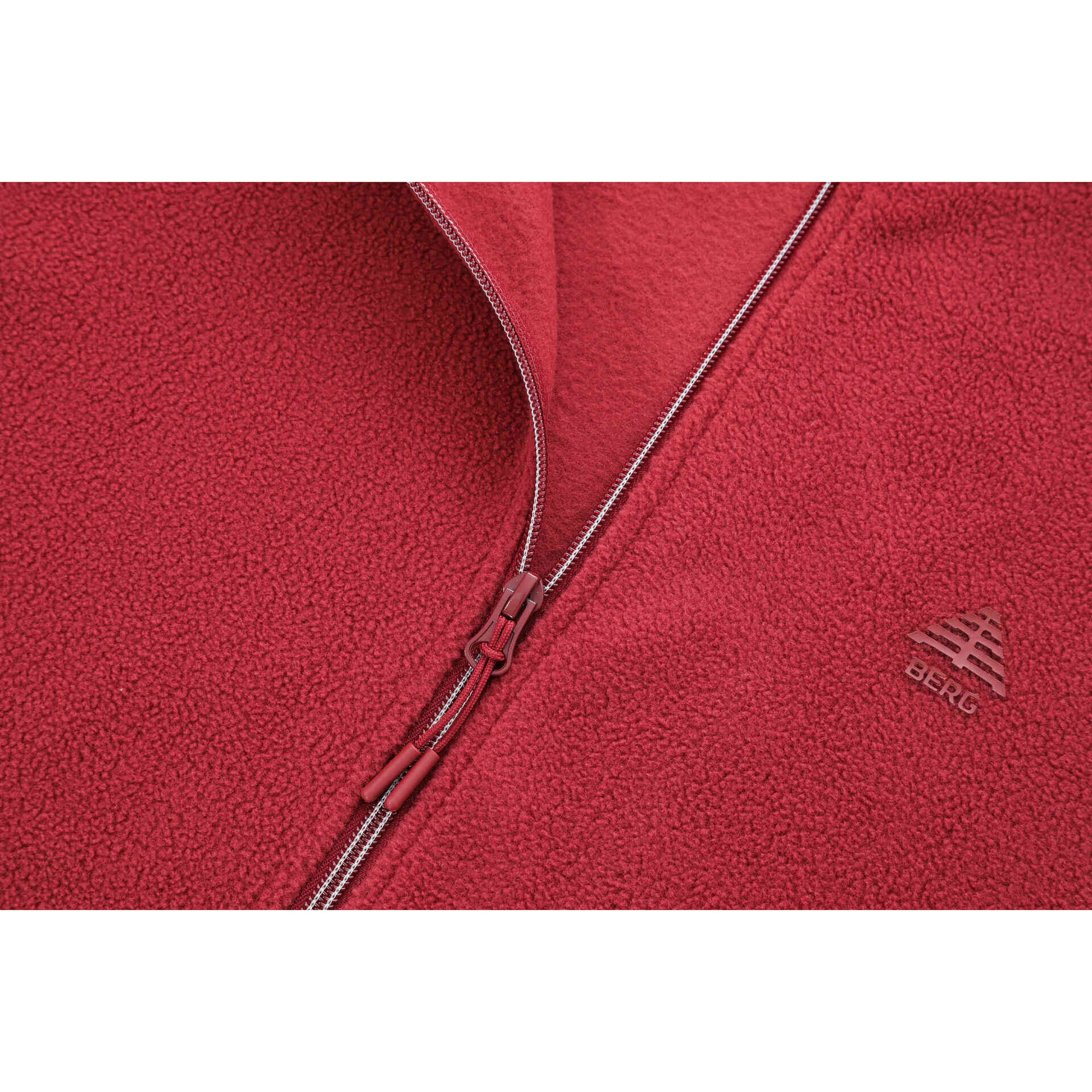 Casaco Polar Homem S Vermelho Berg