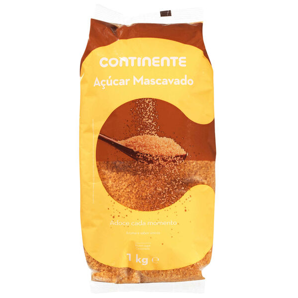 Açúcar Mascavado Continente