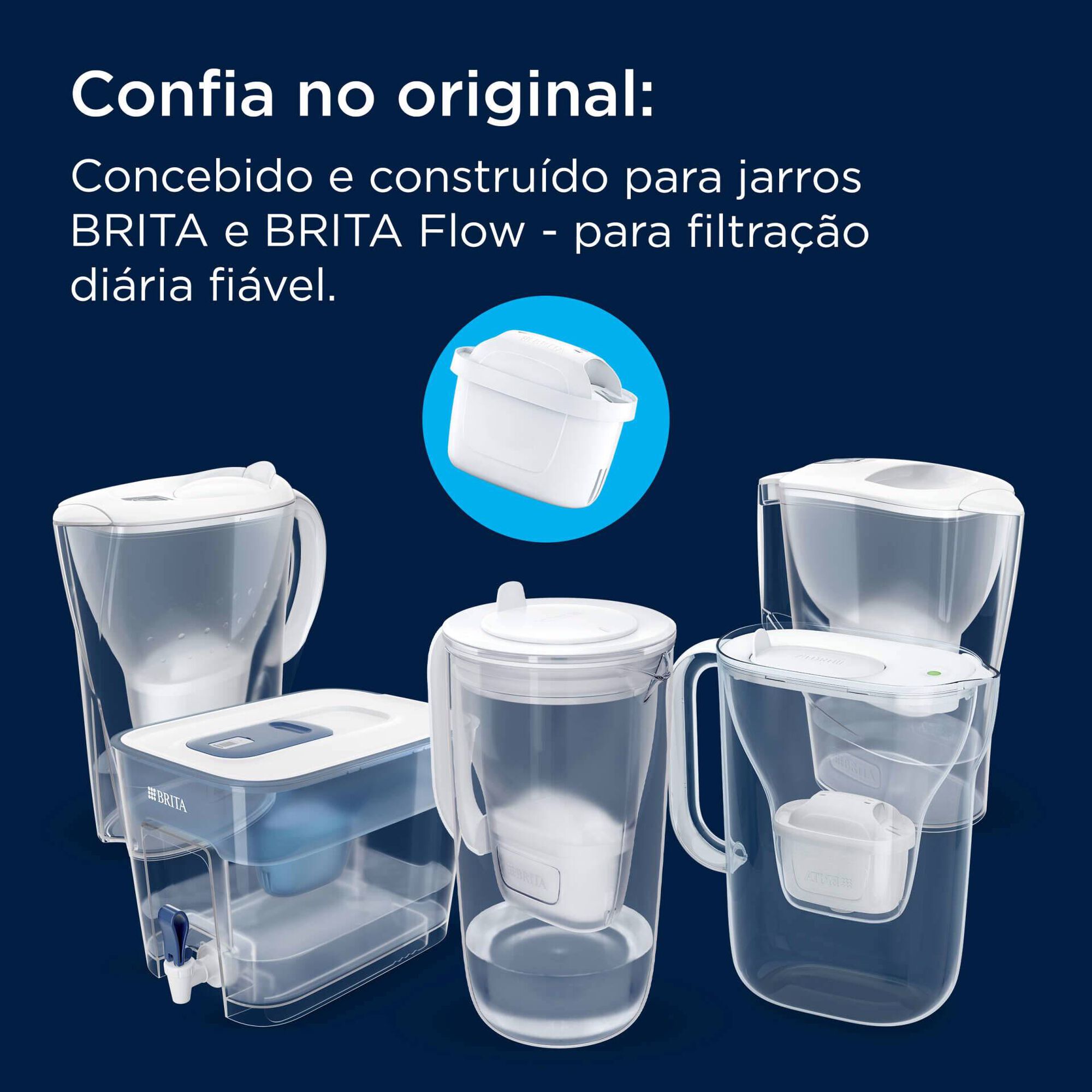 Conjunto 2 Filtros para Jarro de Filtrar Maxtra Pro Brita