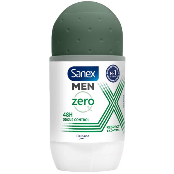 Desodorizante Roll-On Zero % Respect & Control Sanex