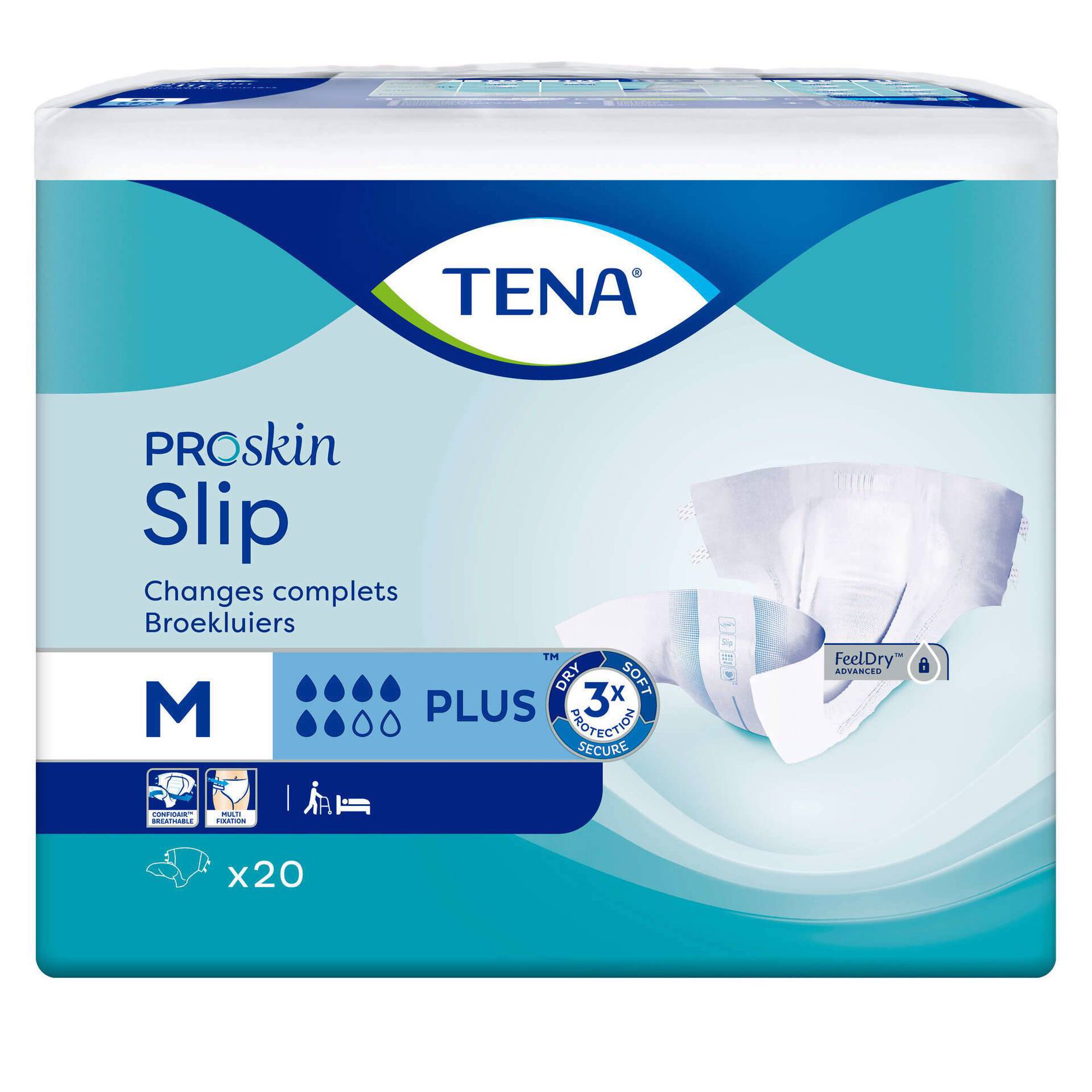 Fraldas Incontin&ecirc;ncia Slip Plus L