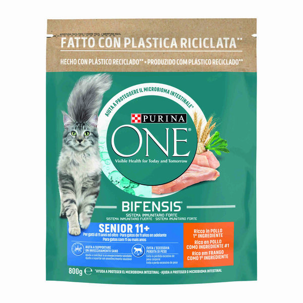 Ração para Gato Sénior Frango Purina One