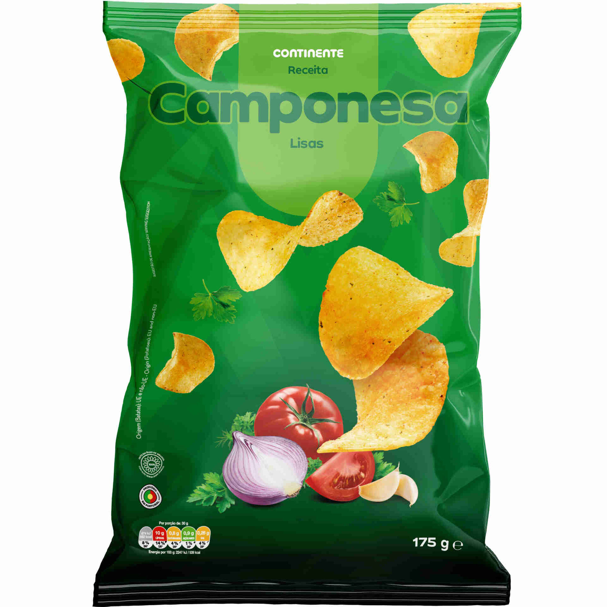 Batata Frita Lisa Sabor Camponesa Continente