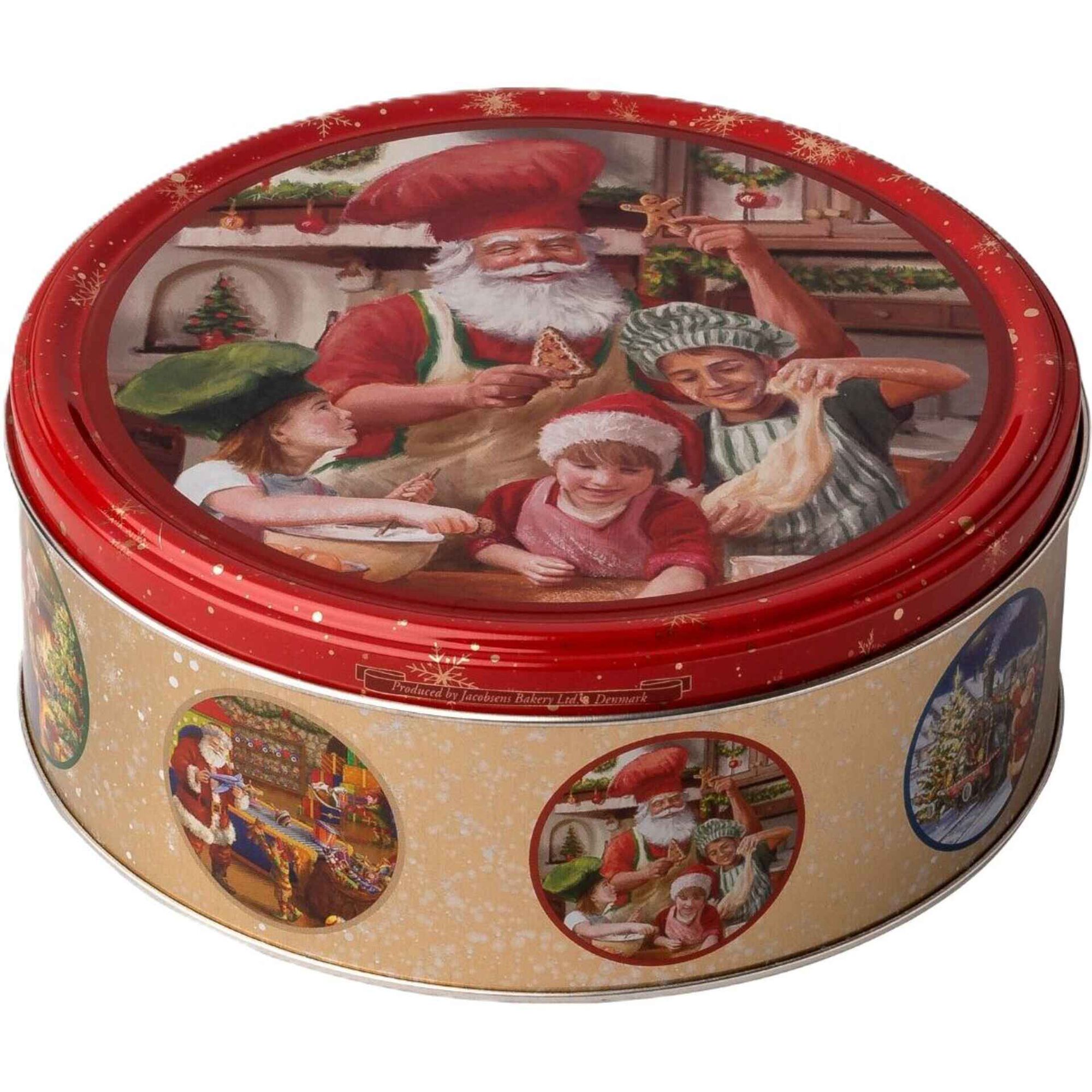 Bolachas Butter Cookies Lata Vintage Natal Jacobsen