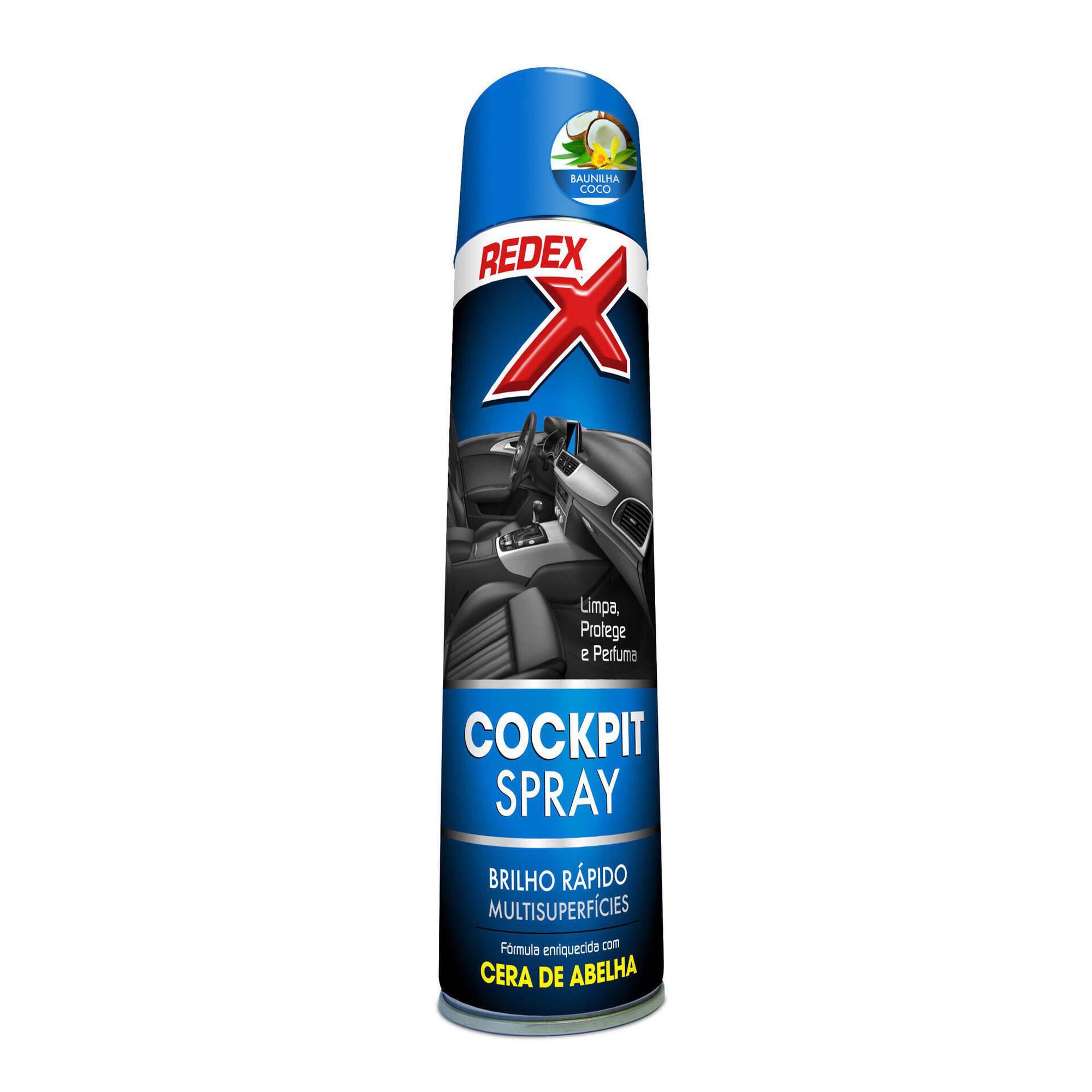 Spray Cockpit Brilho R&aacute;pido Redex