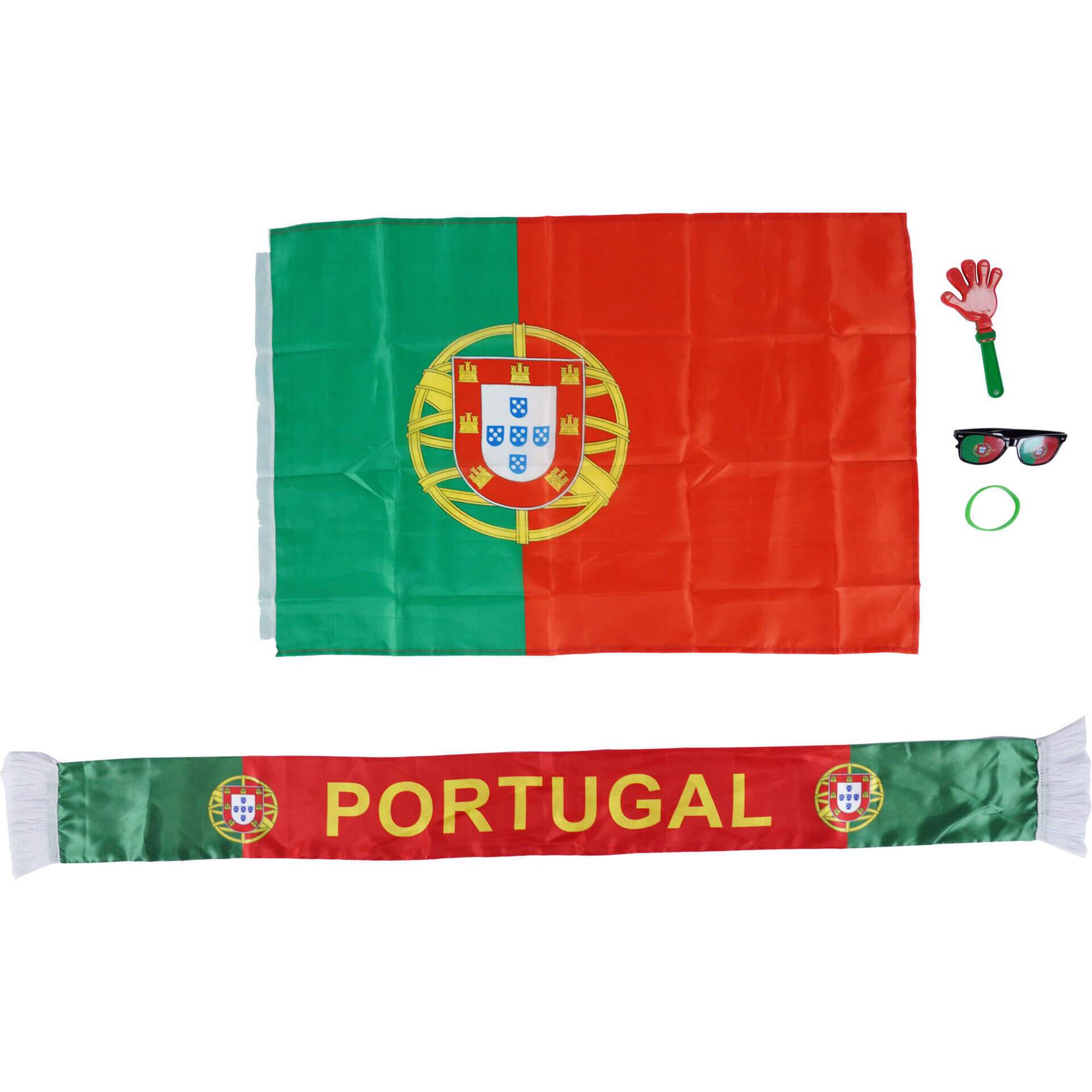 Conjunto Festa Mundial Portugal Bazar&atilde;o