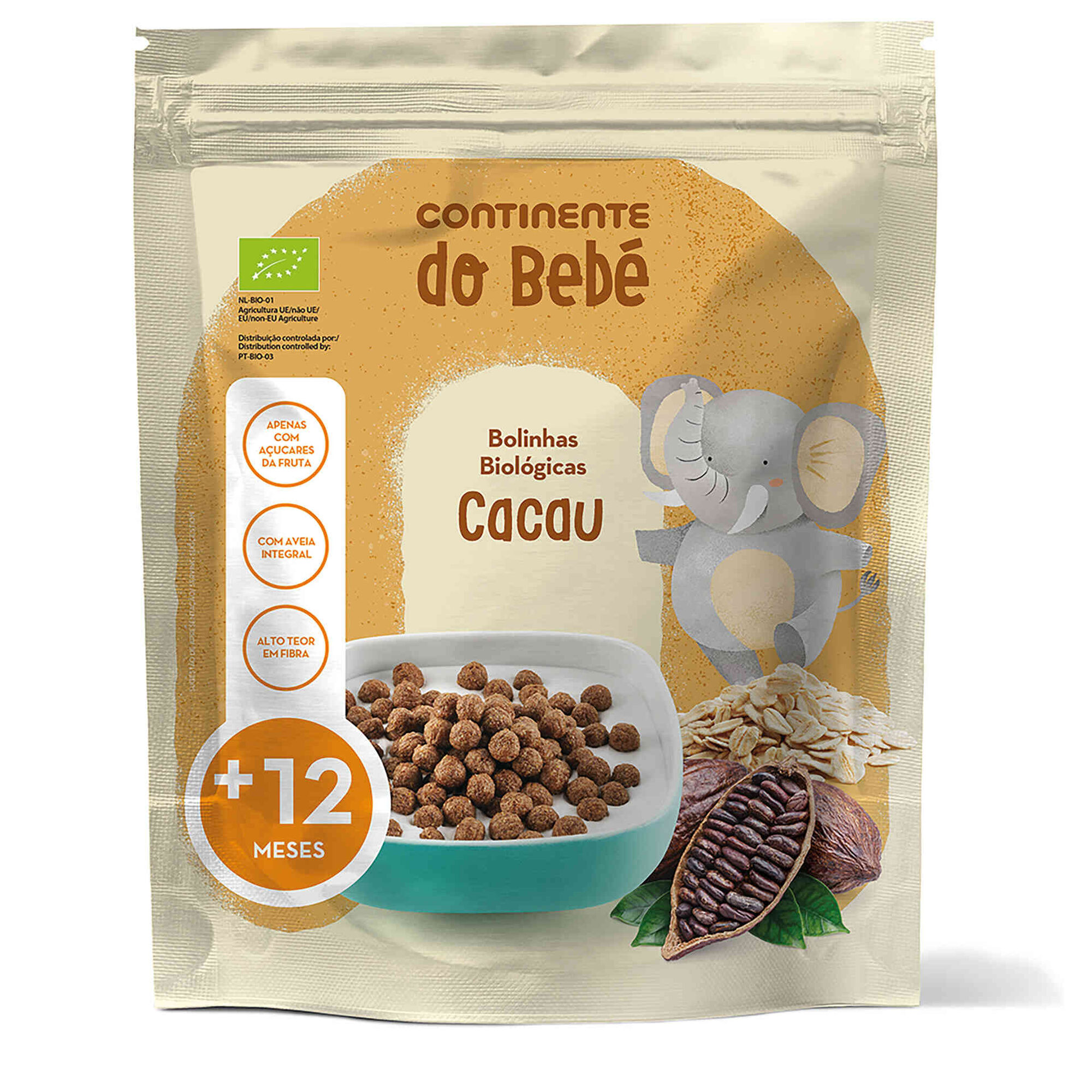 Cereais Bolinhas de Cacau +12M