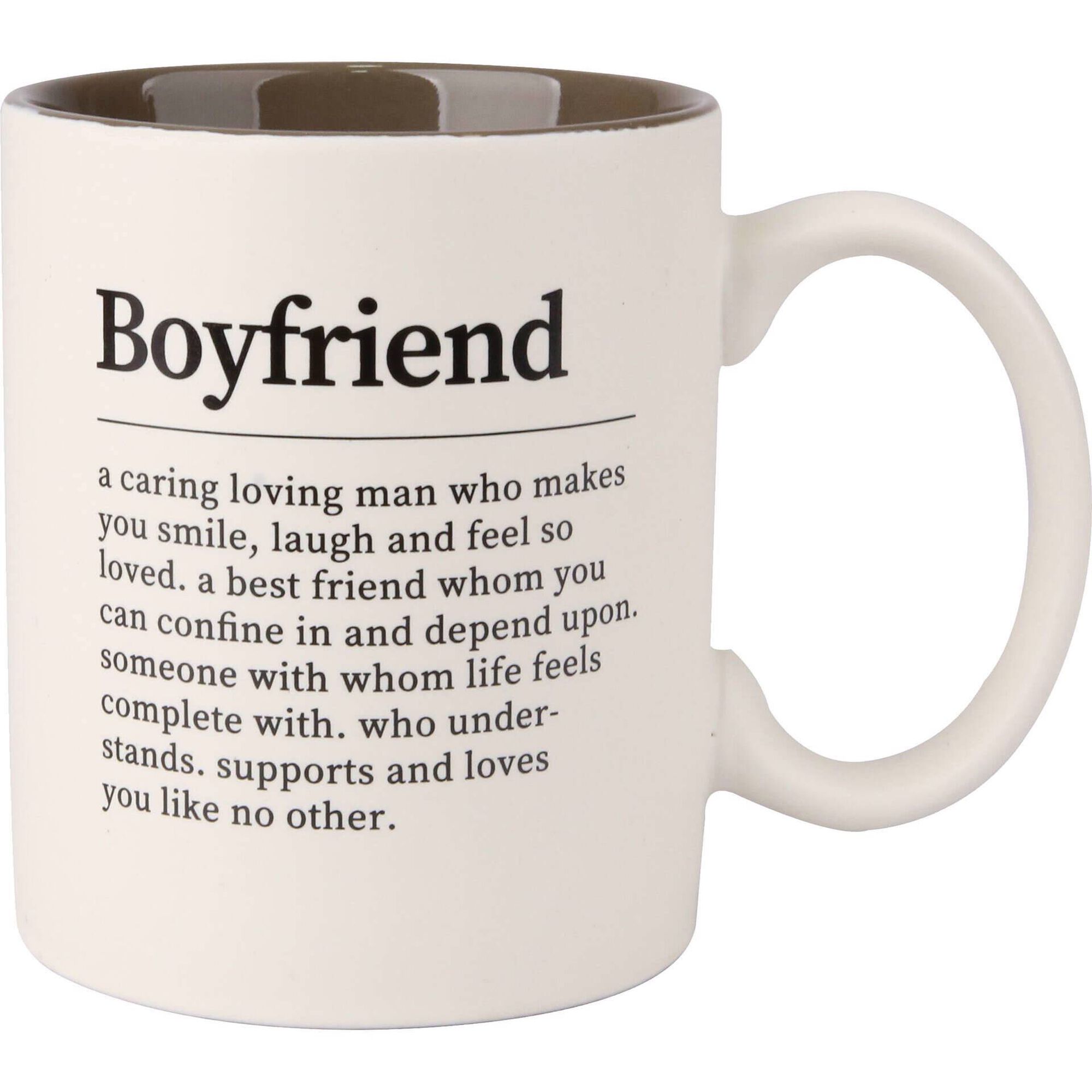 Caneca 340ml Boyfriend Branca