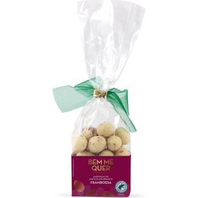 Am&ecirc;ndoas Chocolate Branco e Framboesa Bem Me Quer