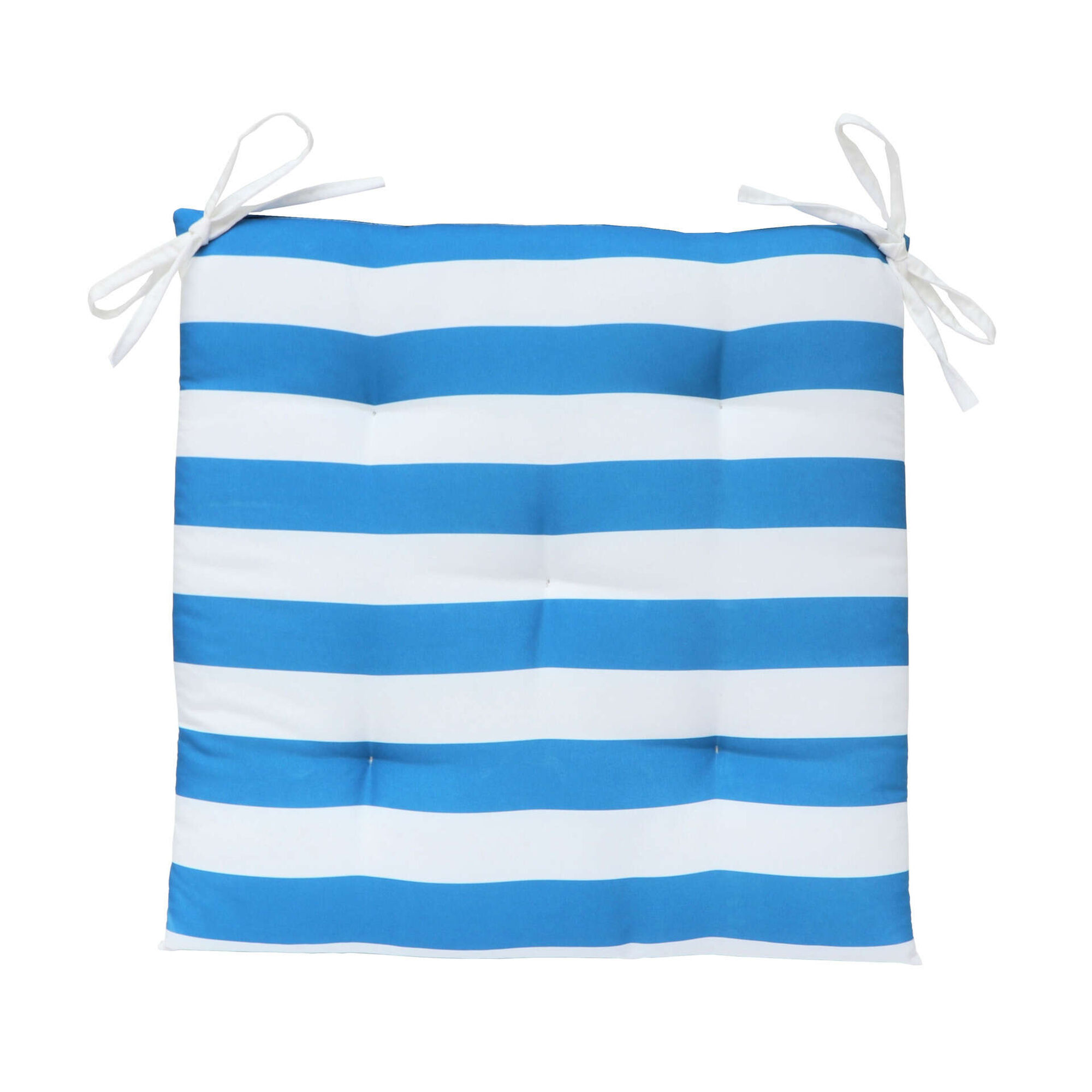 Coxim 40x40cm Riscas Azuis
