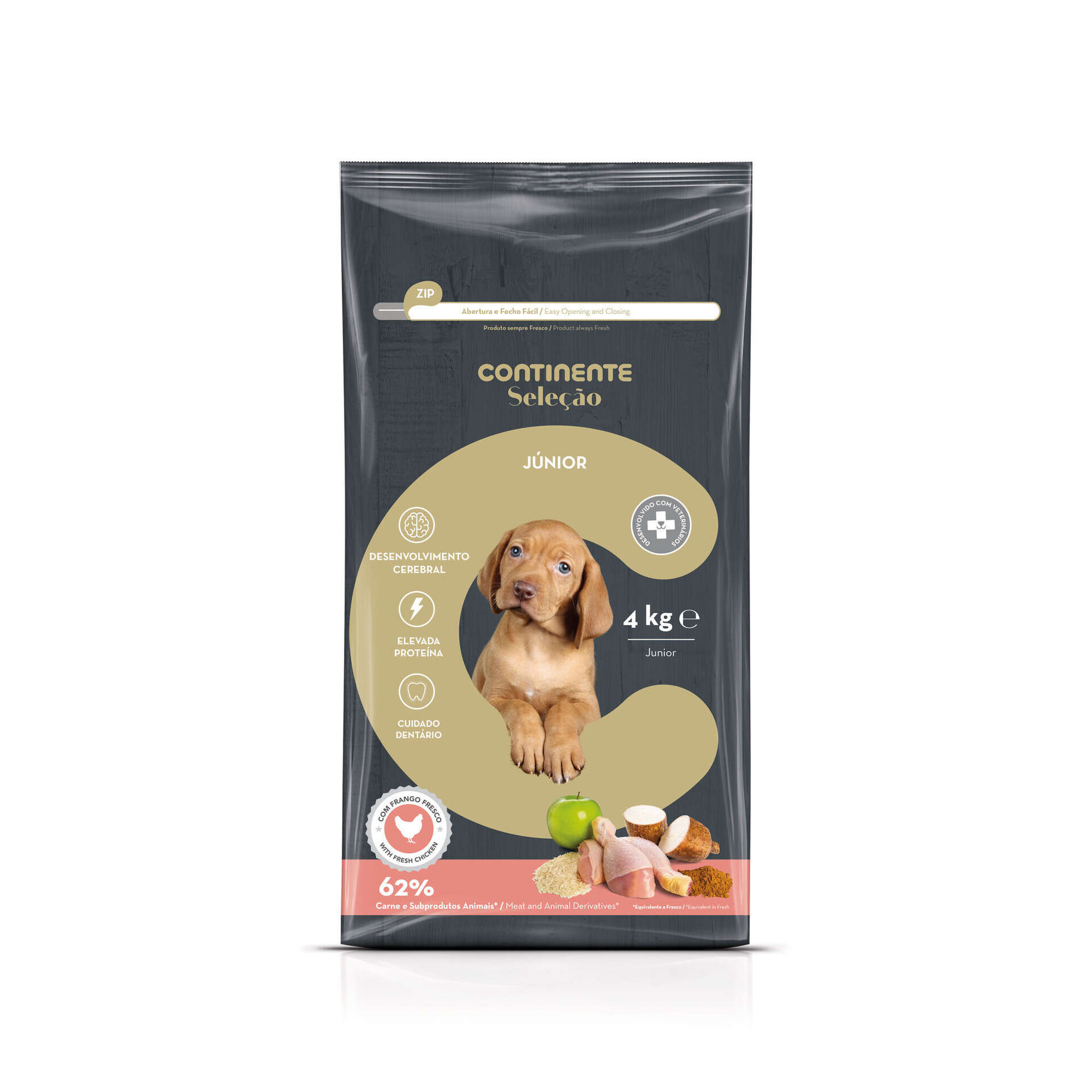 Ração para Cão Júnior Frango Fresco Ração para Cão Júnior Frango Fresco