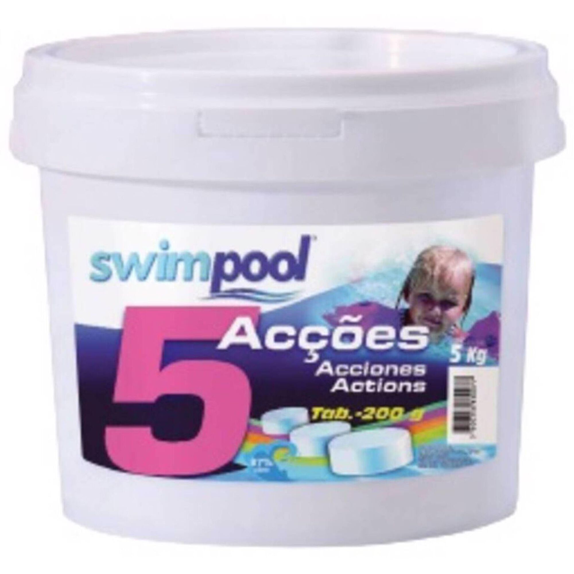 Desinfetante Cloro 5 Ações 5kg Desinfetante Cloro 5 Ações 5kg