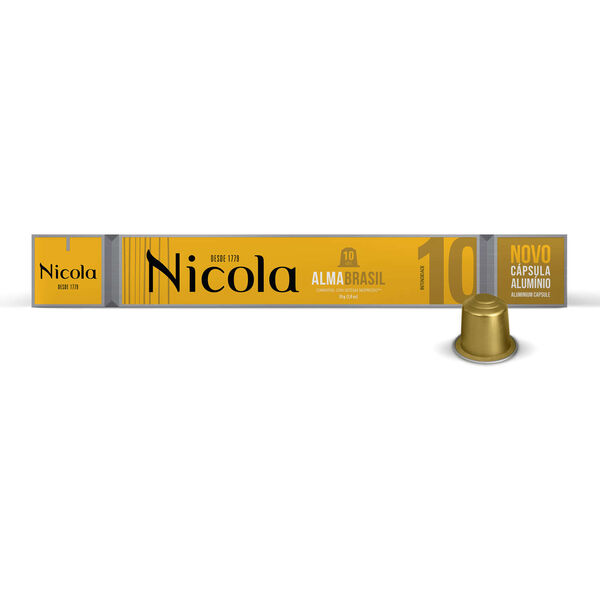 Cápsulas de Café Alma Brasil Int 10 Nicola