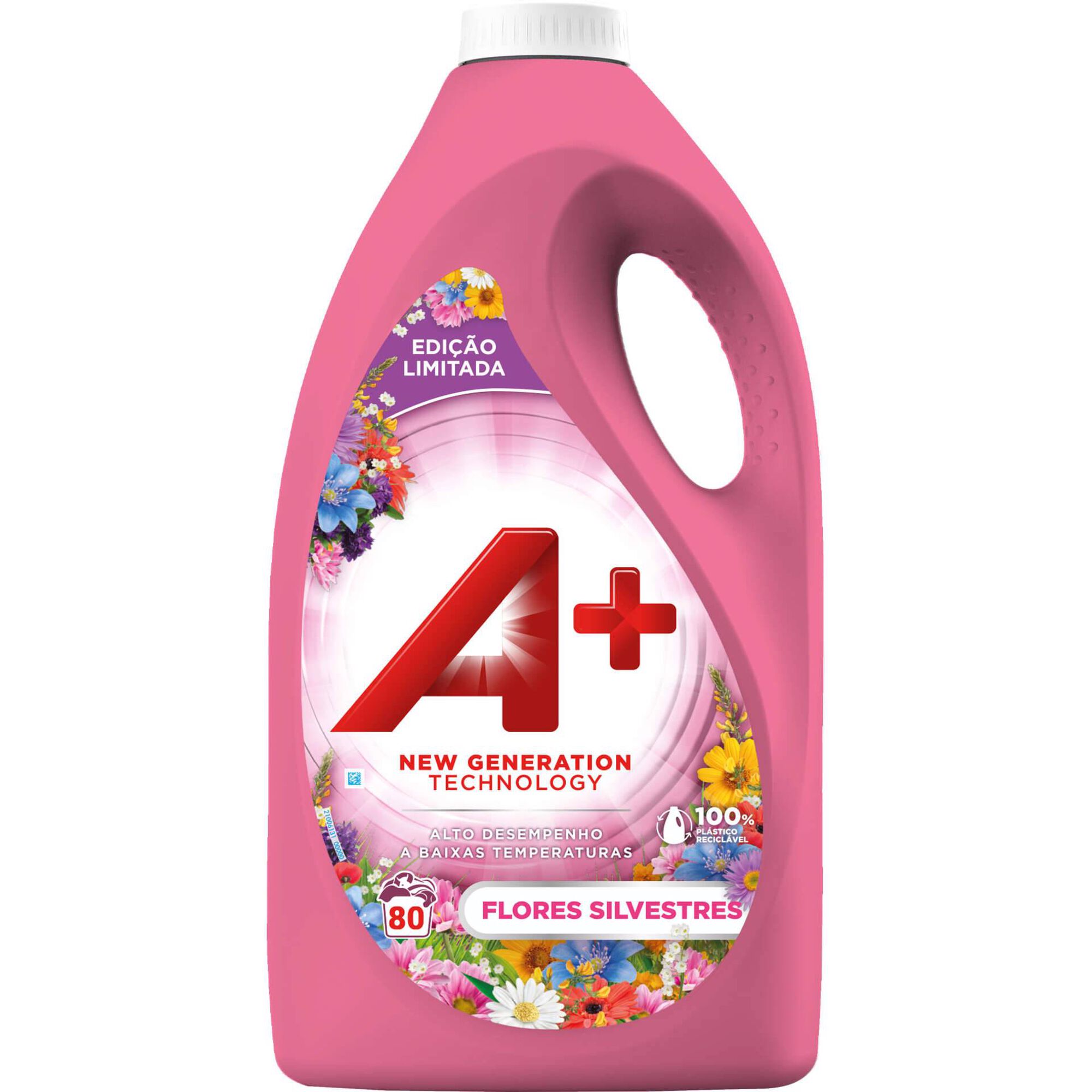 Detergente Máquina Roupa Líquido Flores Silvestres Detergente Máquina Roupa Líquido Flores Silvestres