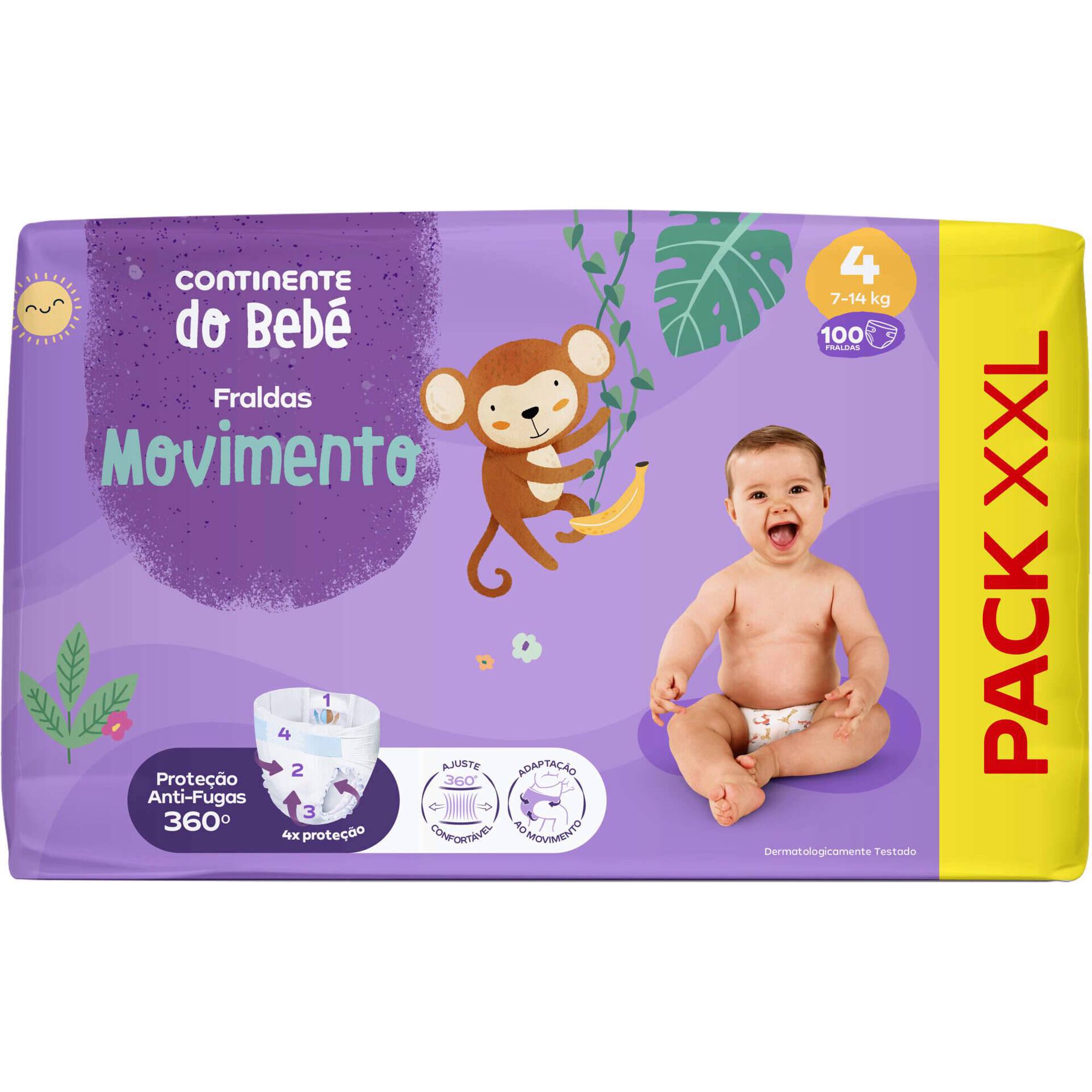Box Fraldas Movimento 7-14kg T4