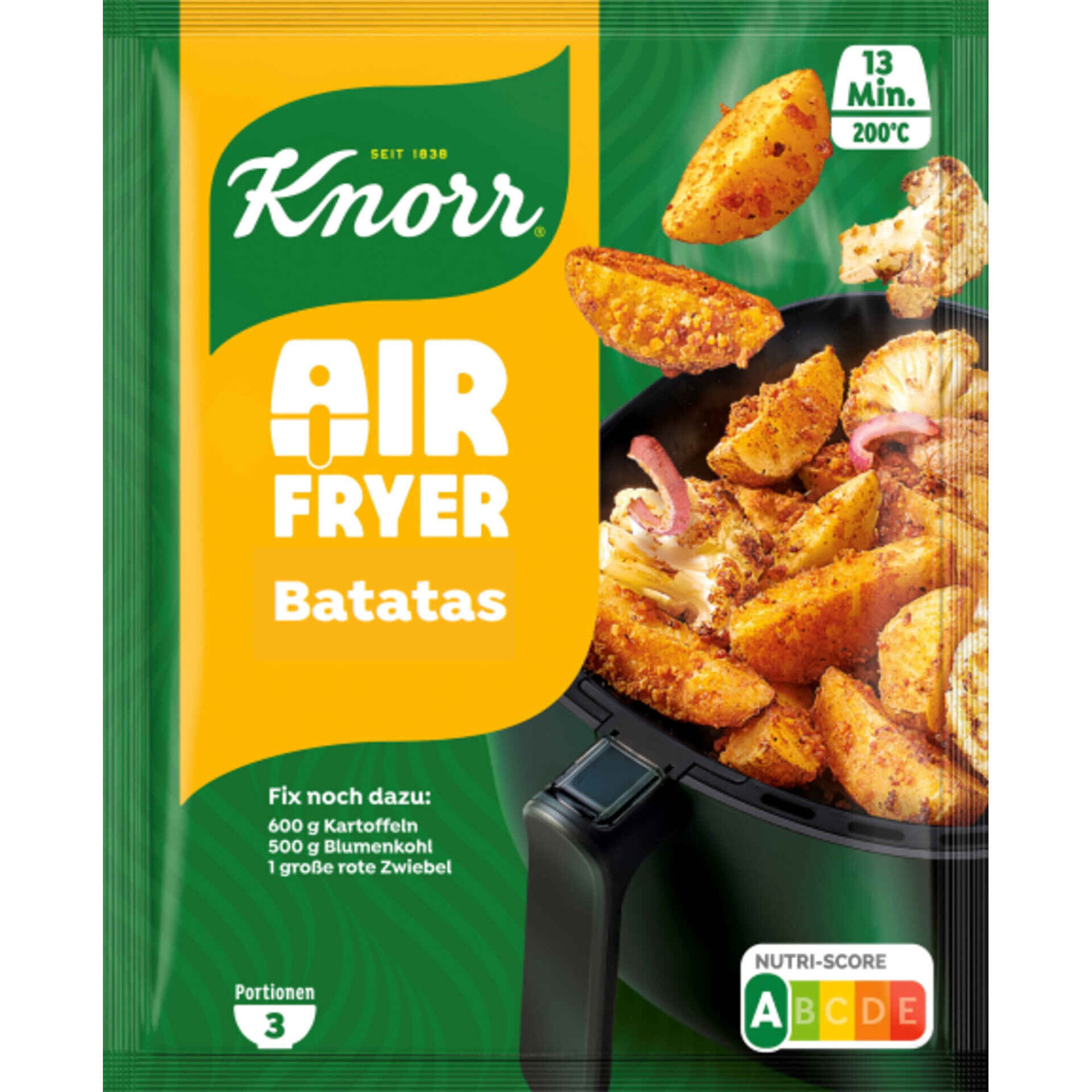 Tempero para Batatas Air Fryer Knorr