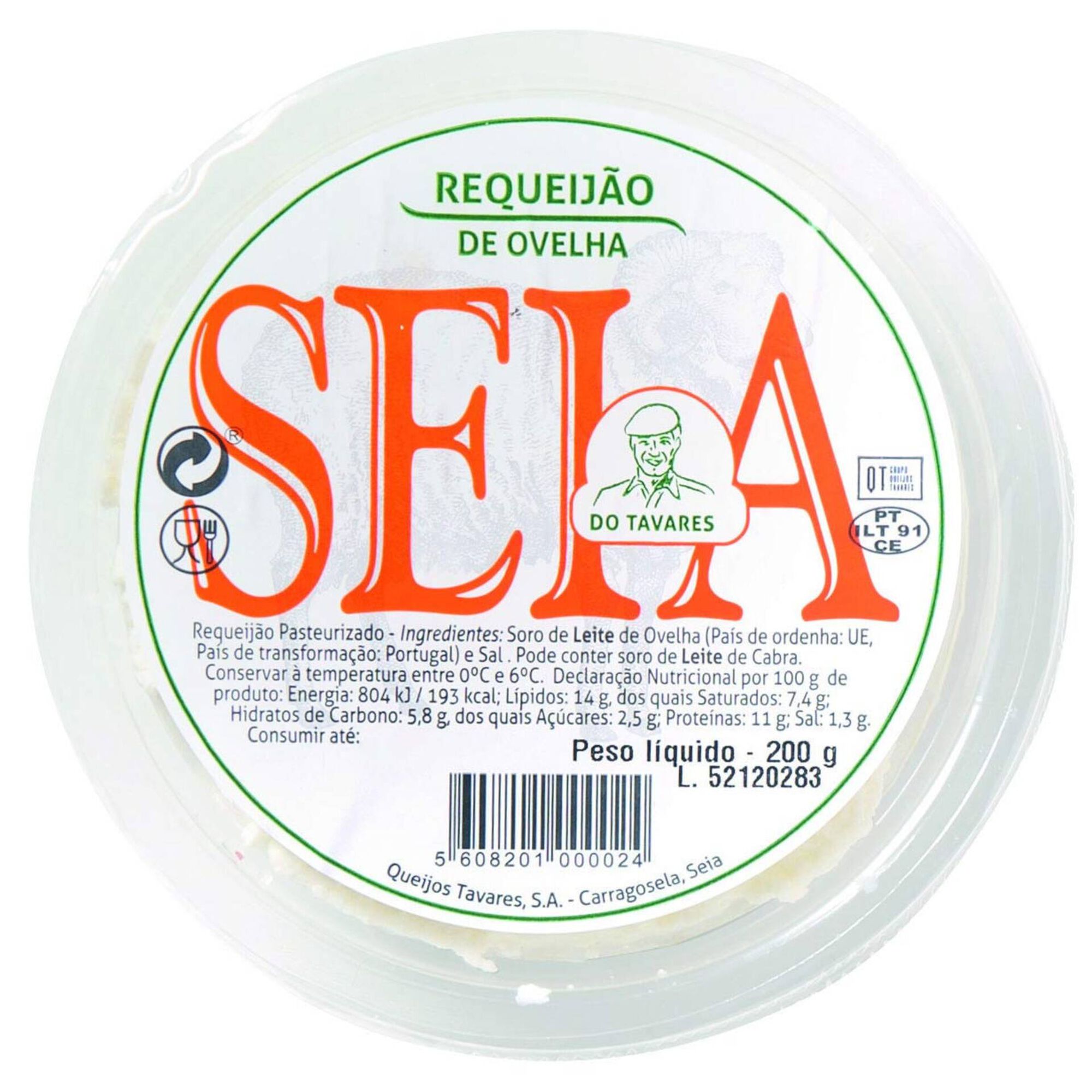 Requeijão de Ovelha Seia Requeijão de Ovelha Seia