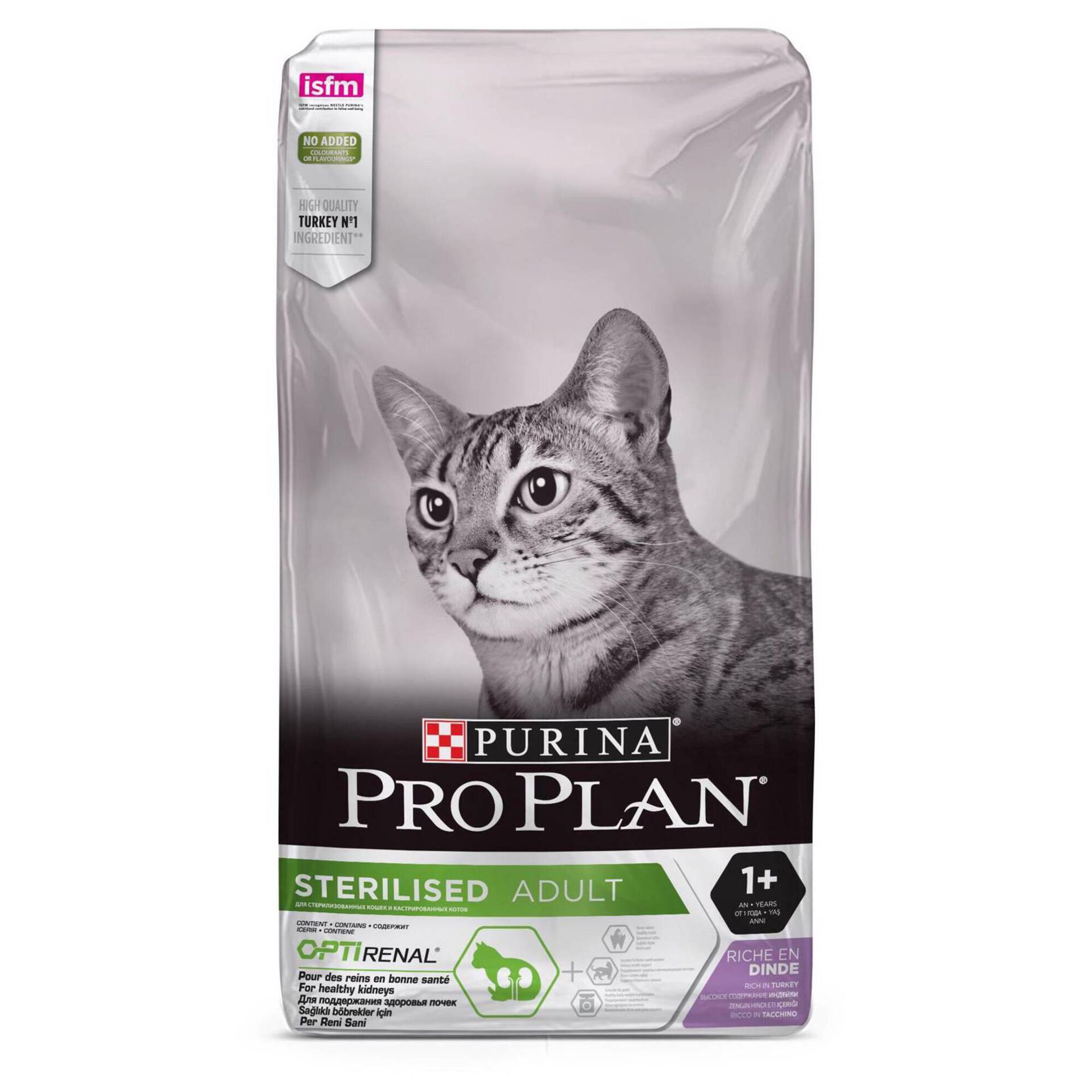 Ração para Gato Adulto Esterilizado Optirenal Peru Ração para Gato Adulto Esterilizado Optirenal Peru