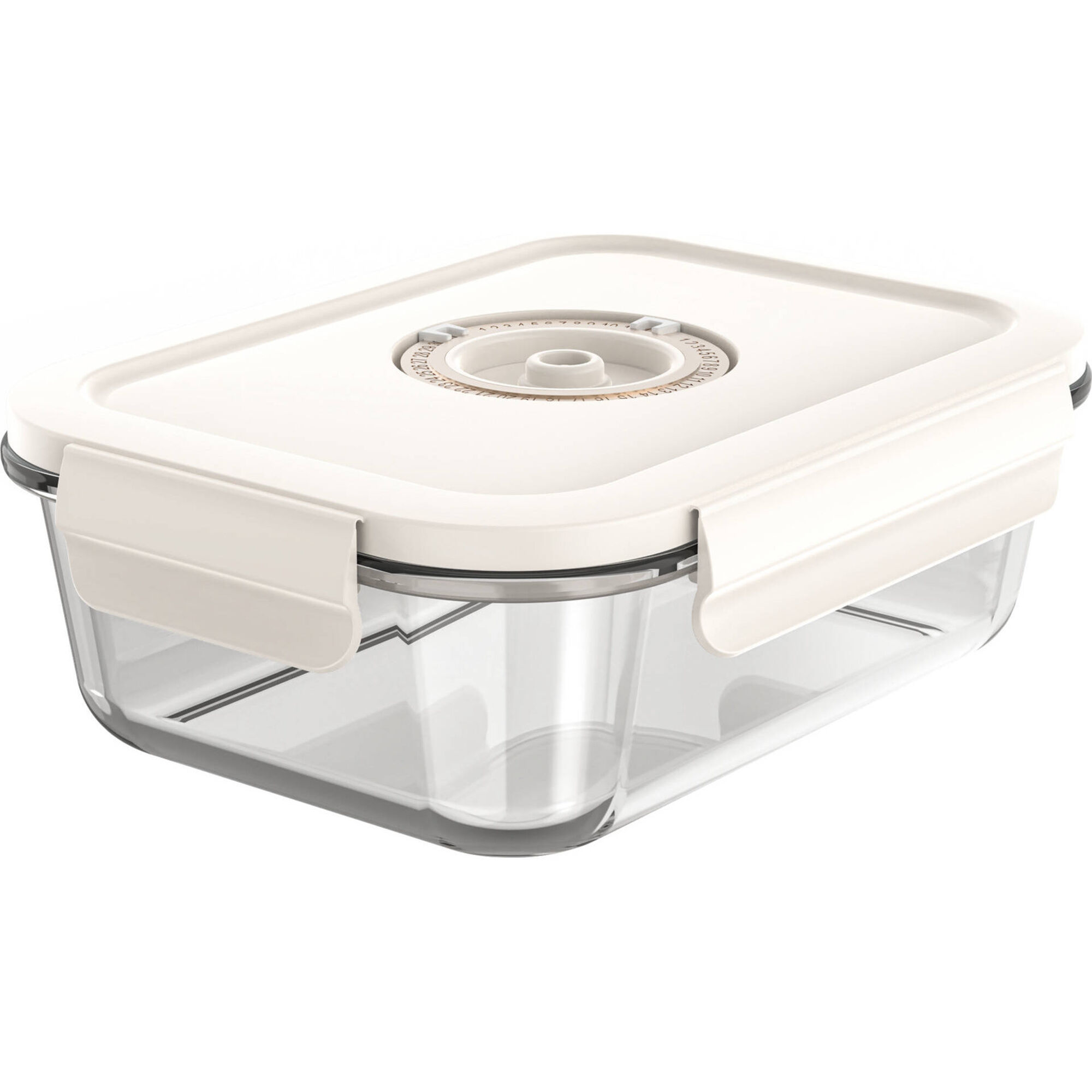 Caixa Vidro 990ml com V&aacute;cuo Kasa