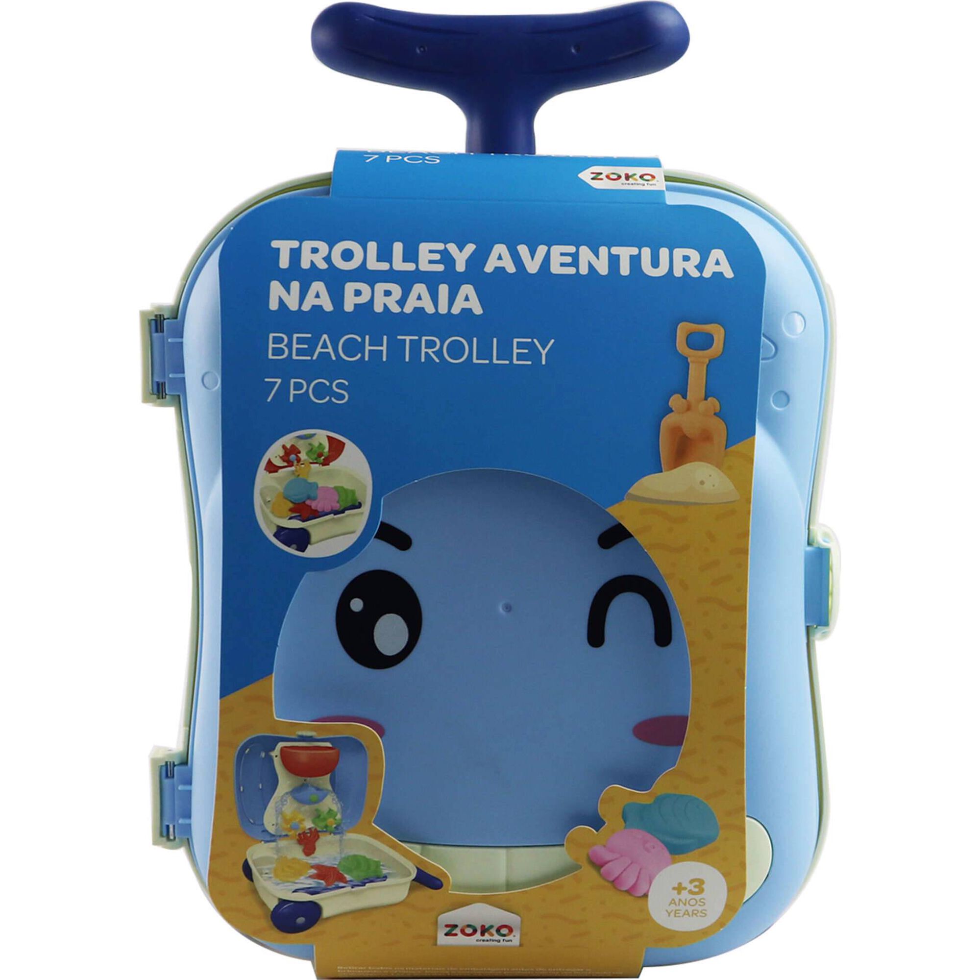 Zoko - Trolley de Praia 7 Pe&ccedil;as