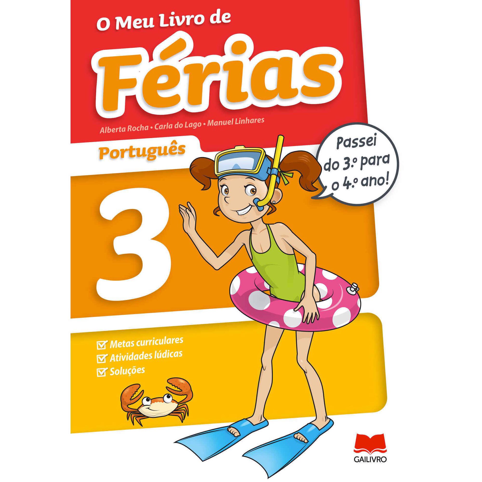 O Meu Livro de Férias Português - 3º e 4º Ano